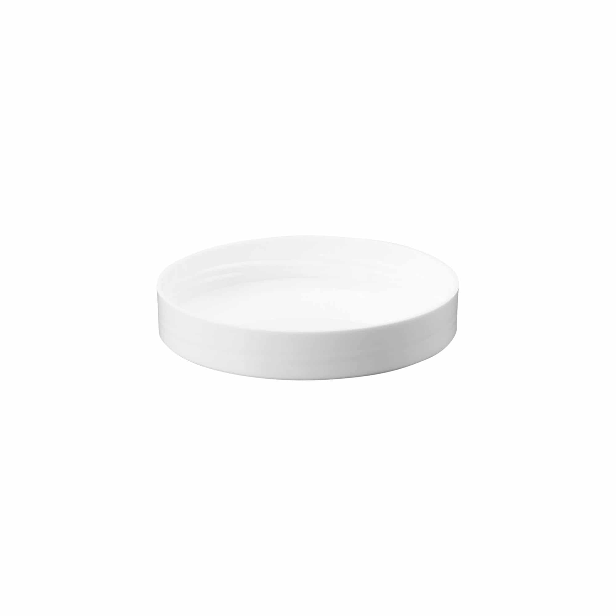 Screw cap 'White Line' for 125 ml, PP plastic, white