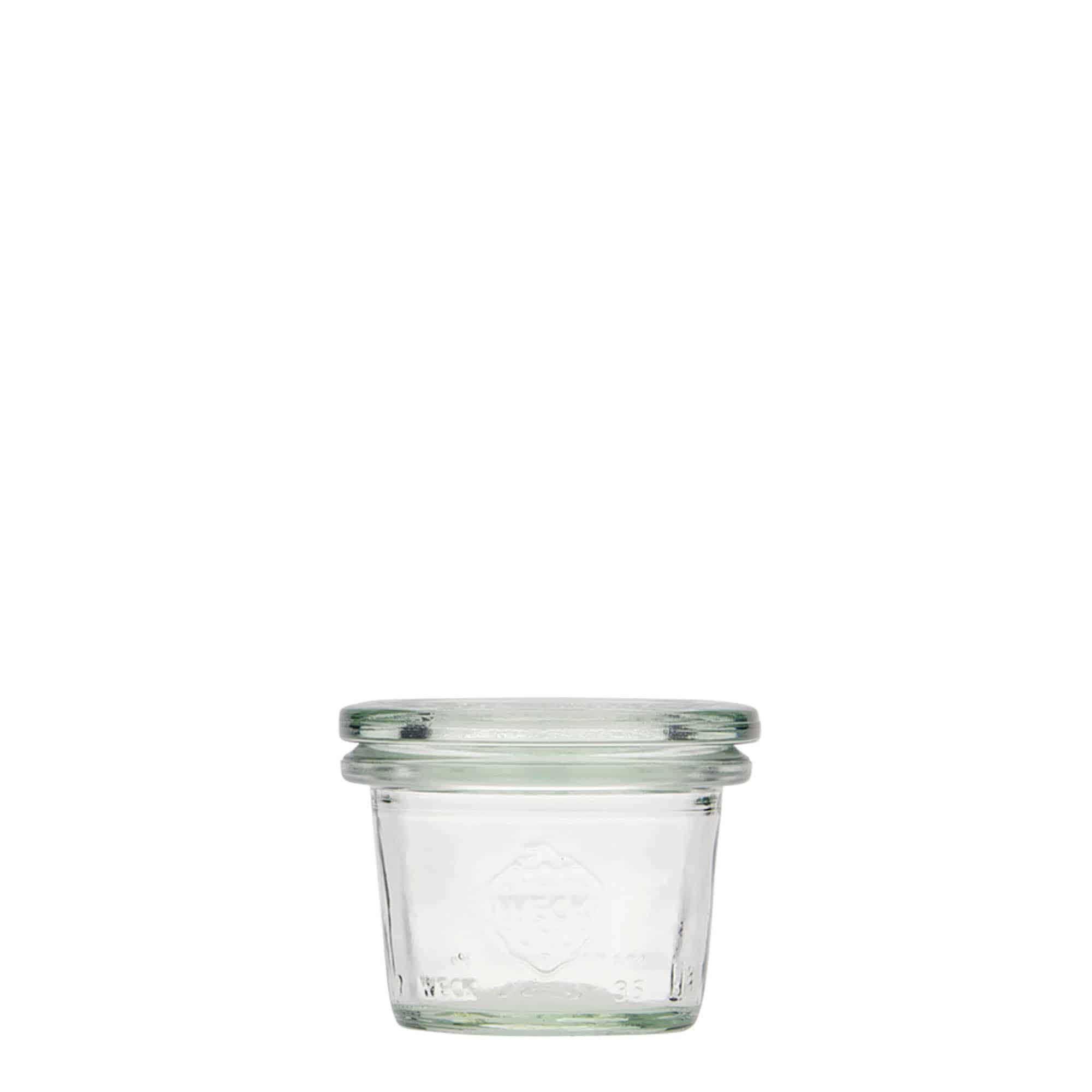 35 ml WECK cylindrical jar, closure: round rim