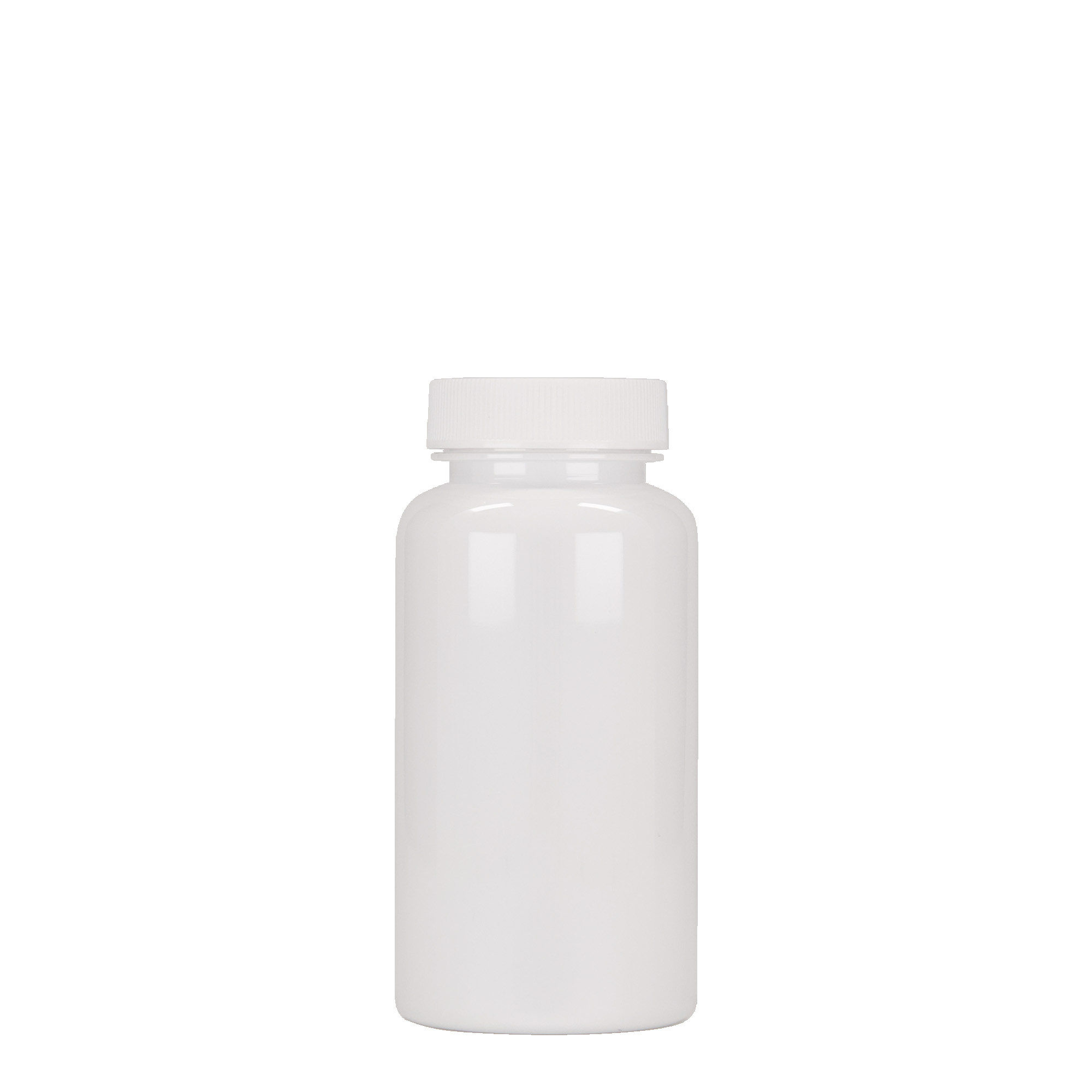 150 ml PET packer, plastic, white, closure: GPI 38/400