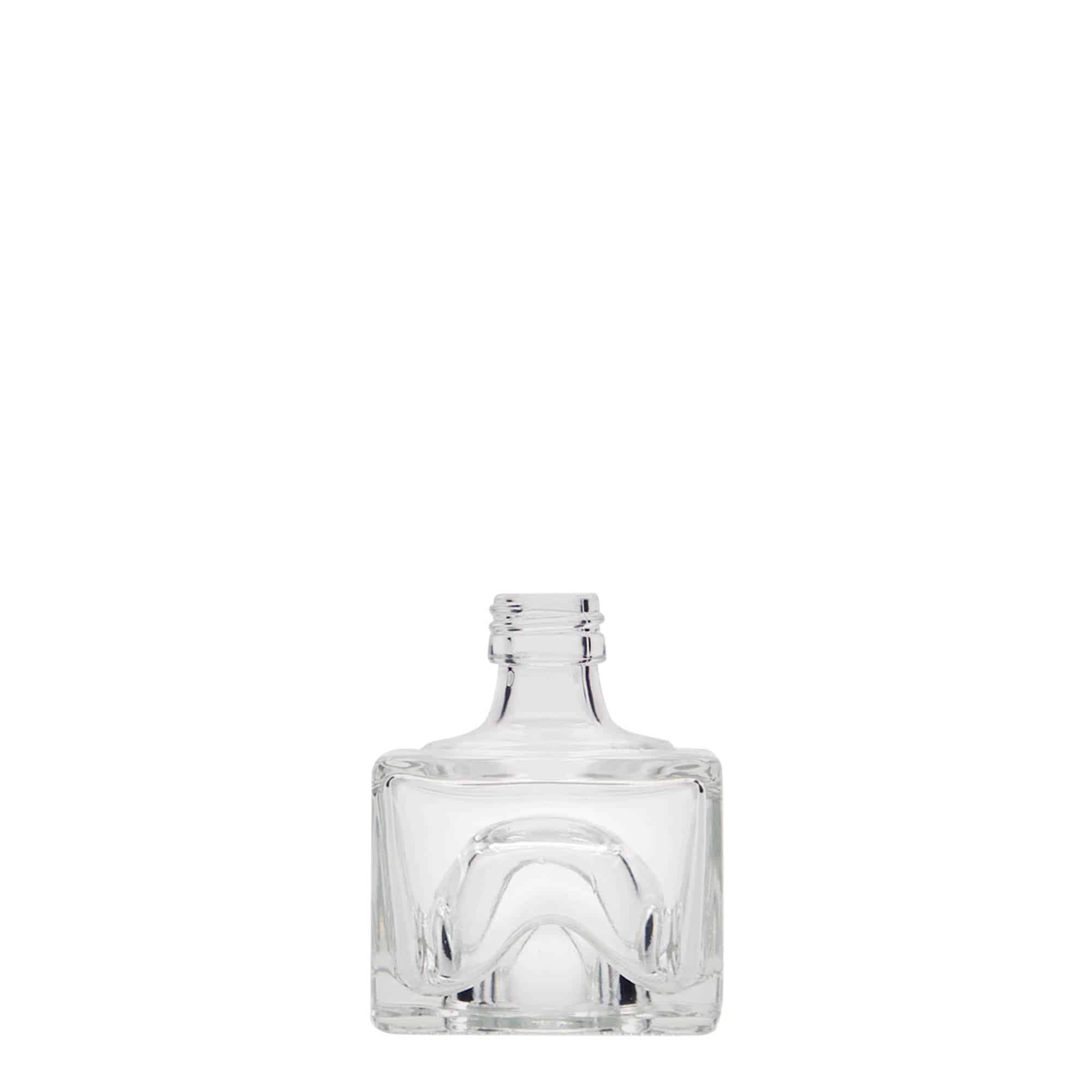 40 ml glass bottle 'Cocolores', square, closure: PP 18