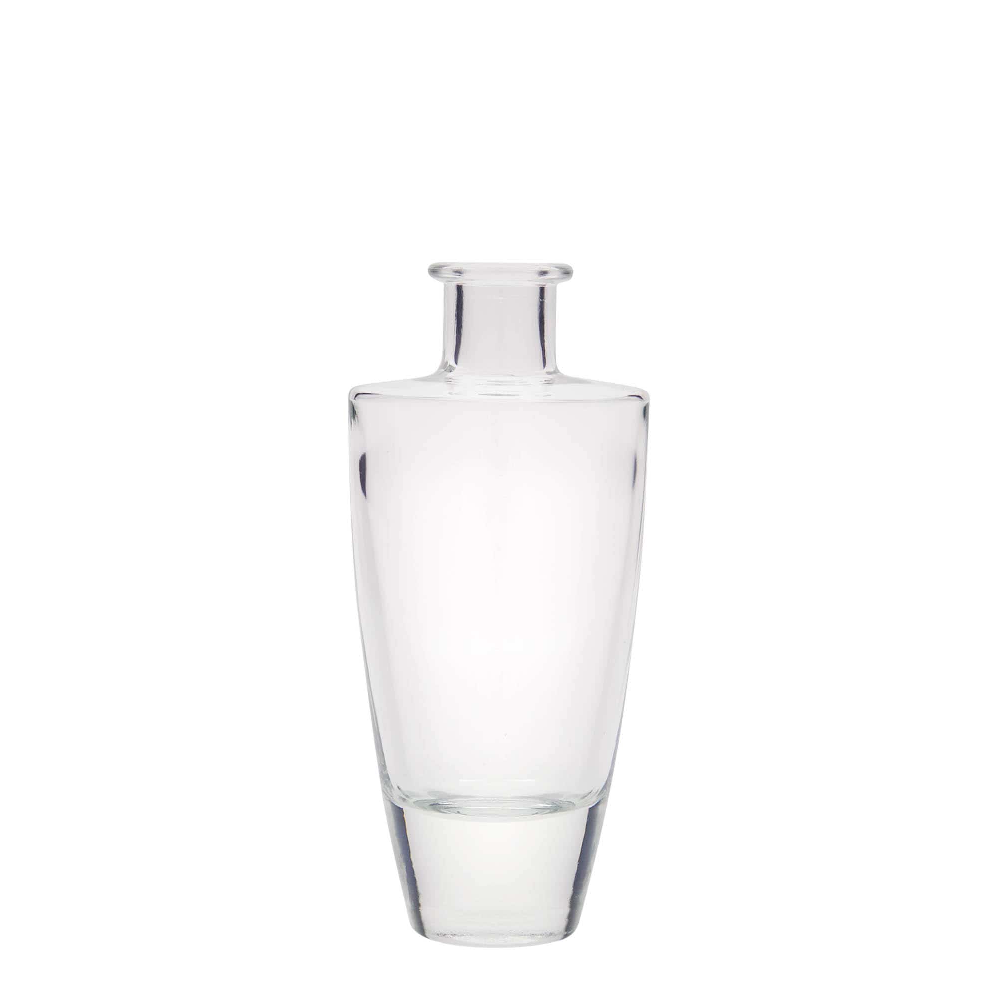 200 ml glass bottle 'Vanessa', oval, closure: cork