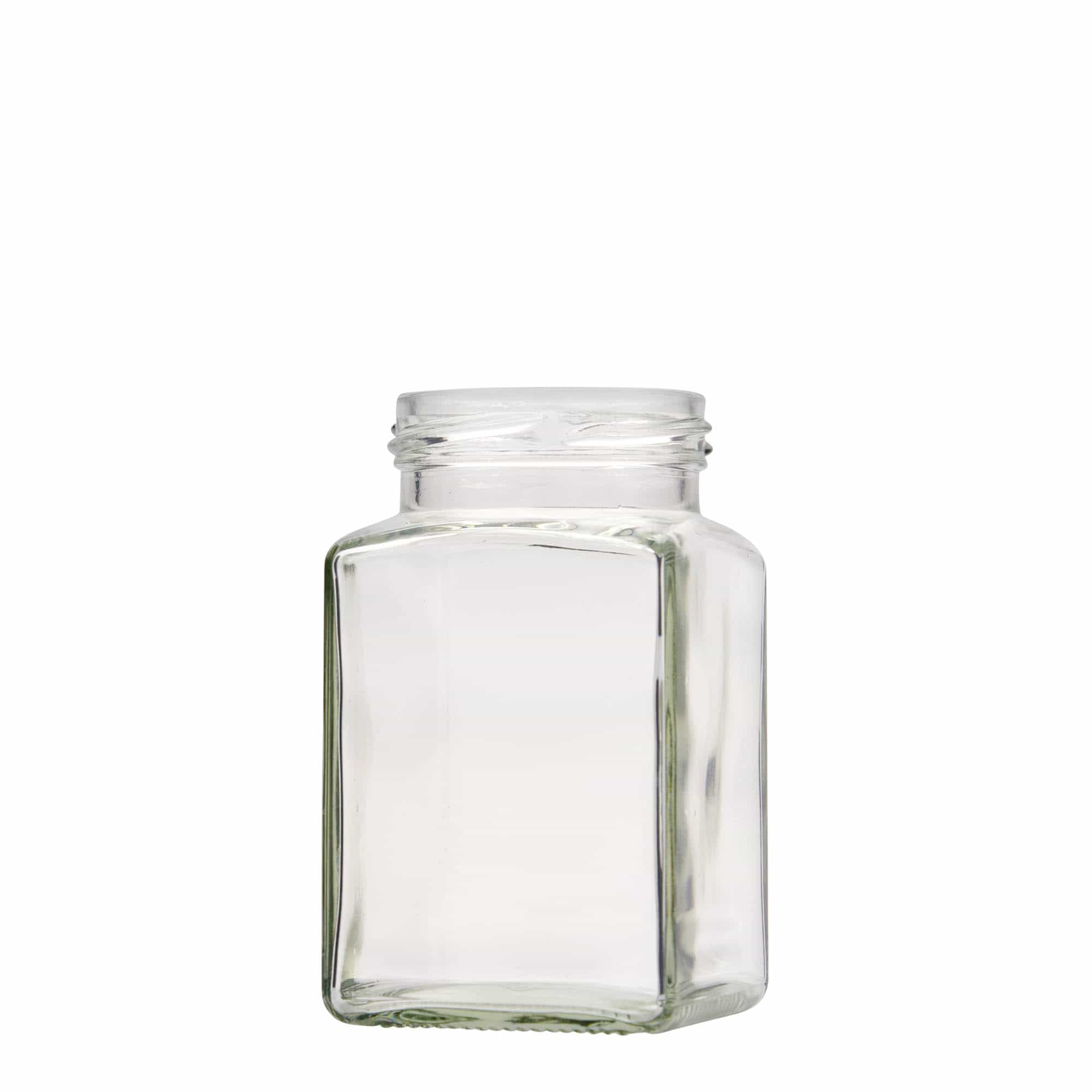 260 ml square jar, closure: twist off (TO 58)