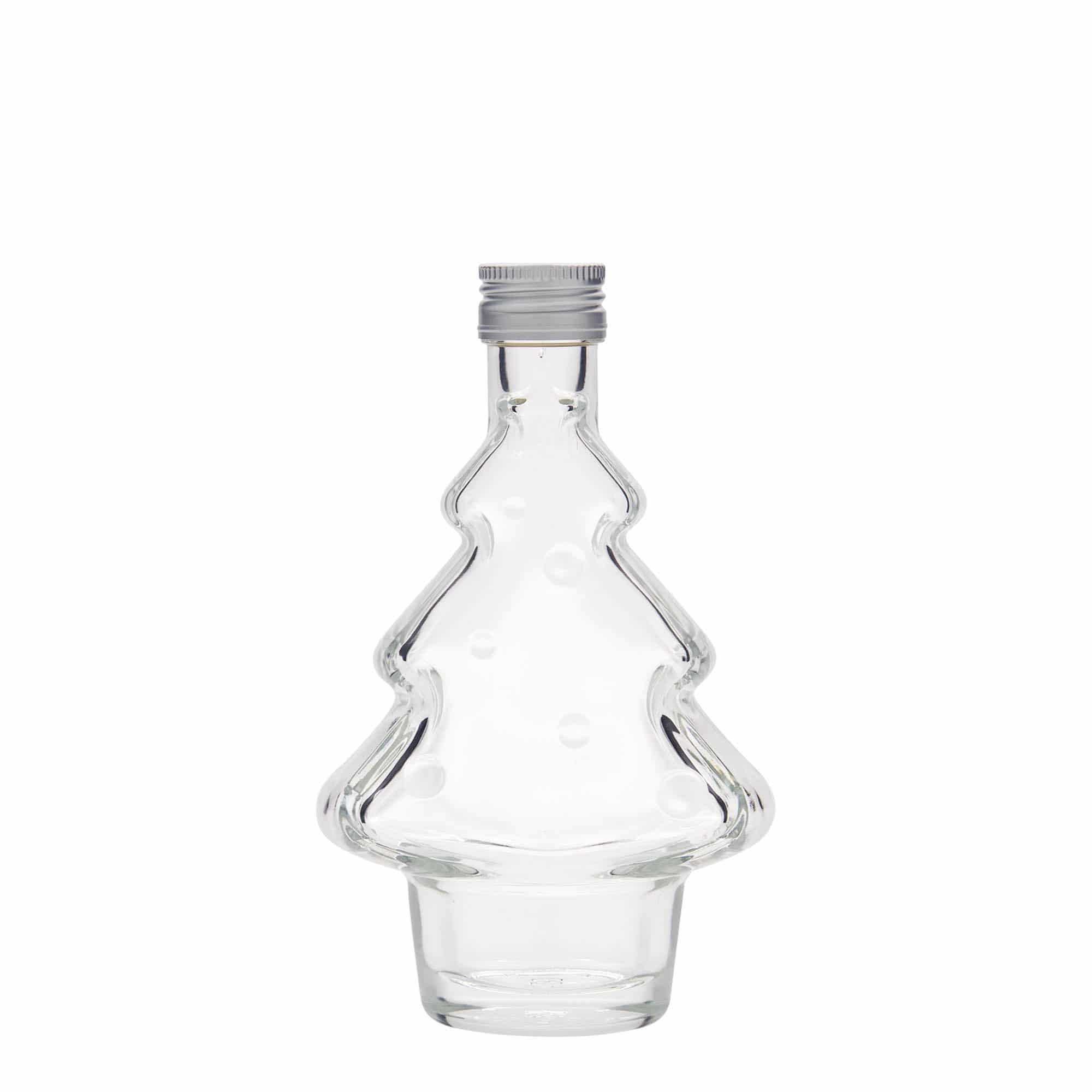 200 ml glass bottle 'Christmas Tree', closure: PP 28