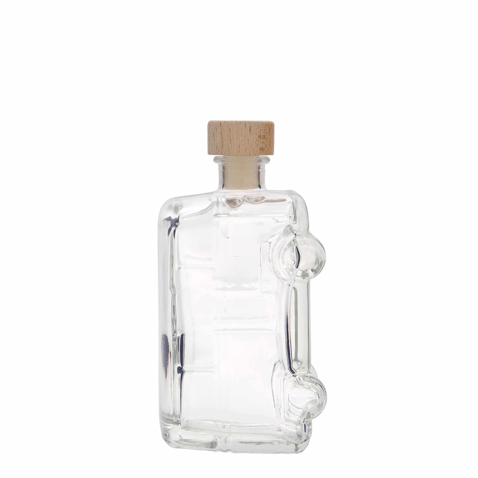 200 ml glass bottle 'Bus', closure: cork