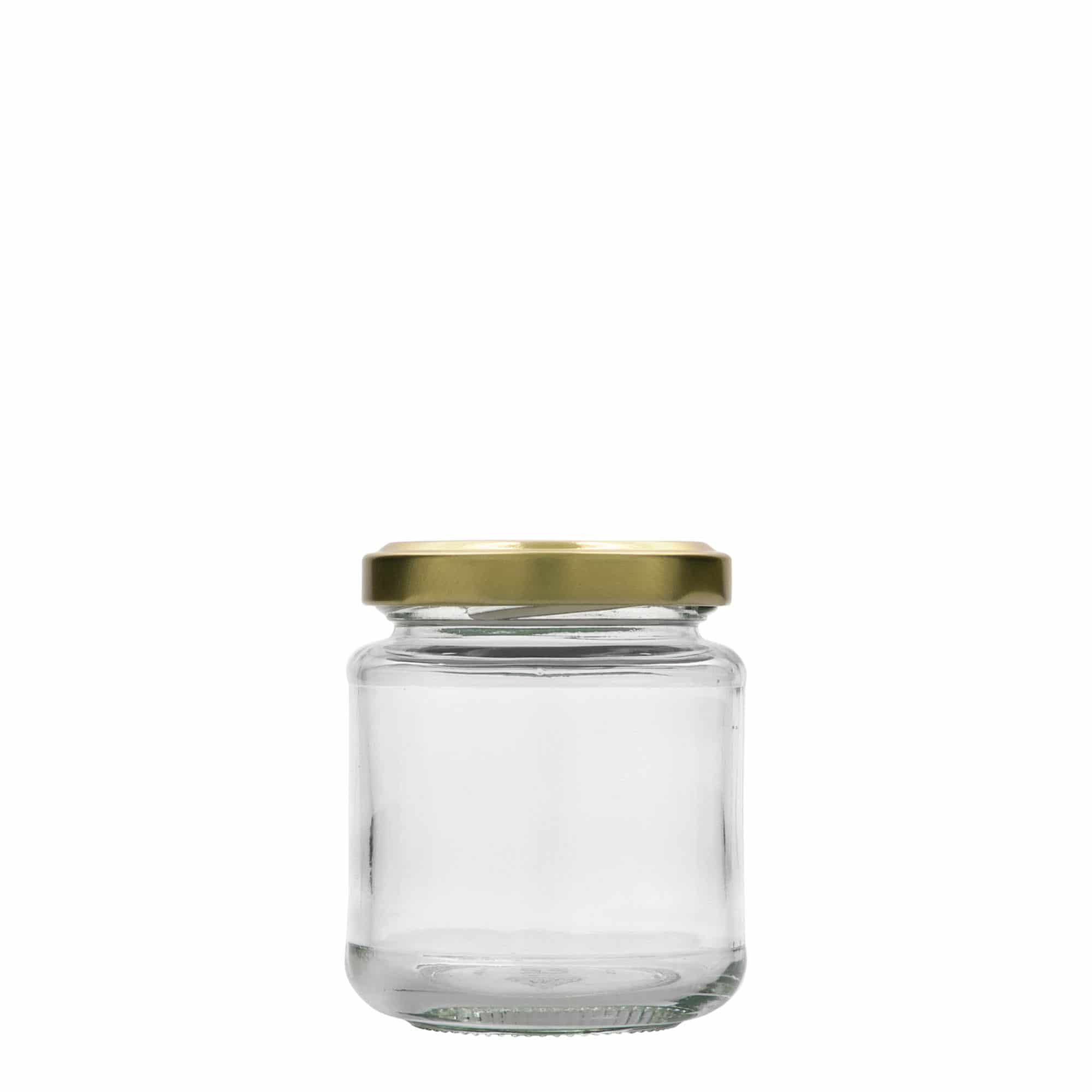 142 ml round jar, closure: twist off (TO 53)