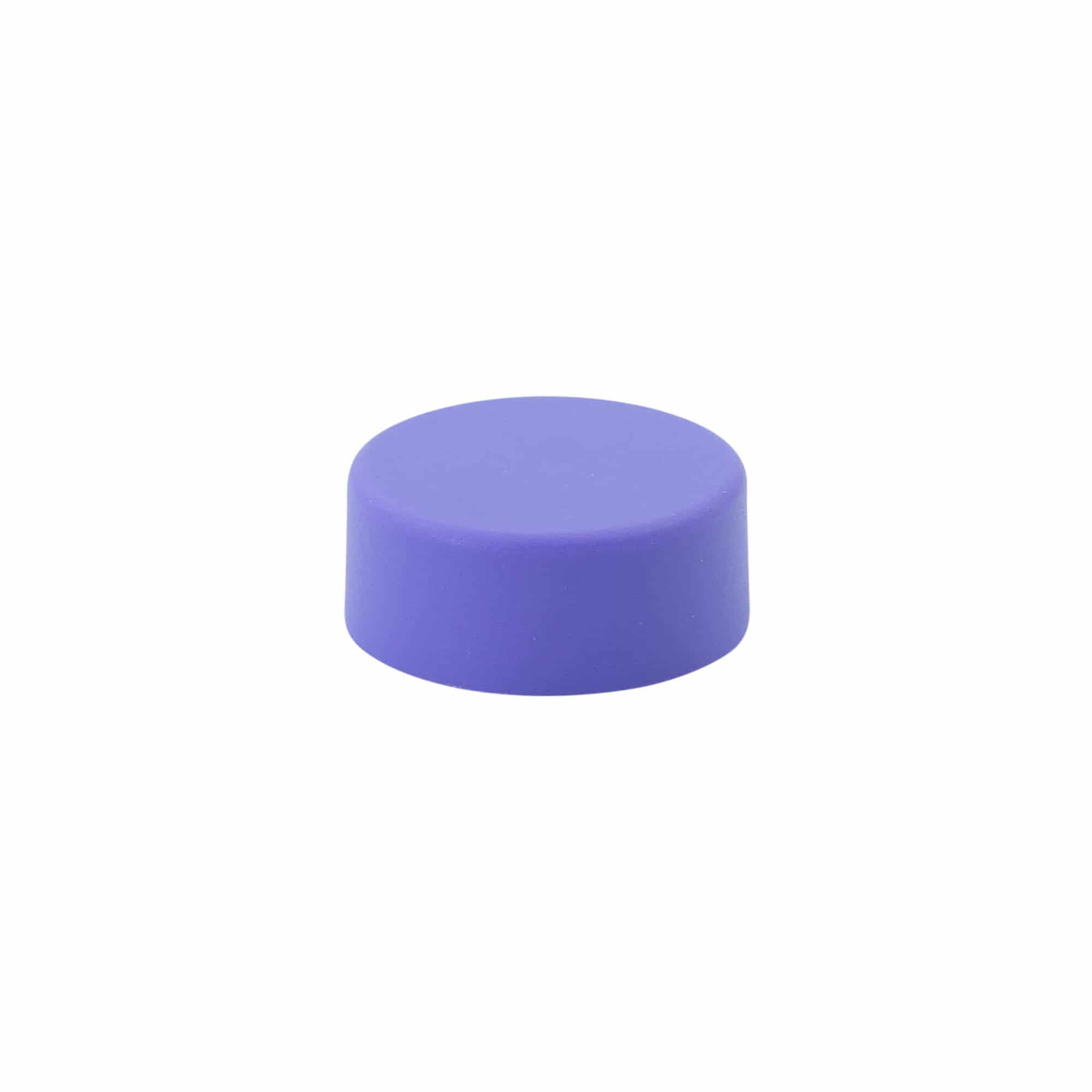 Screw cap, ABS plastic, violet, for opening: GPI 28/400