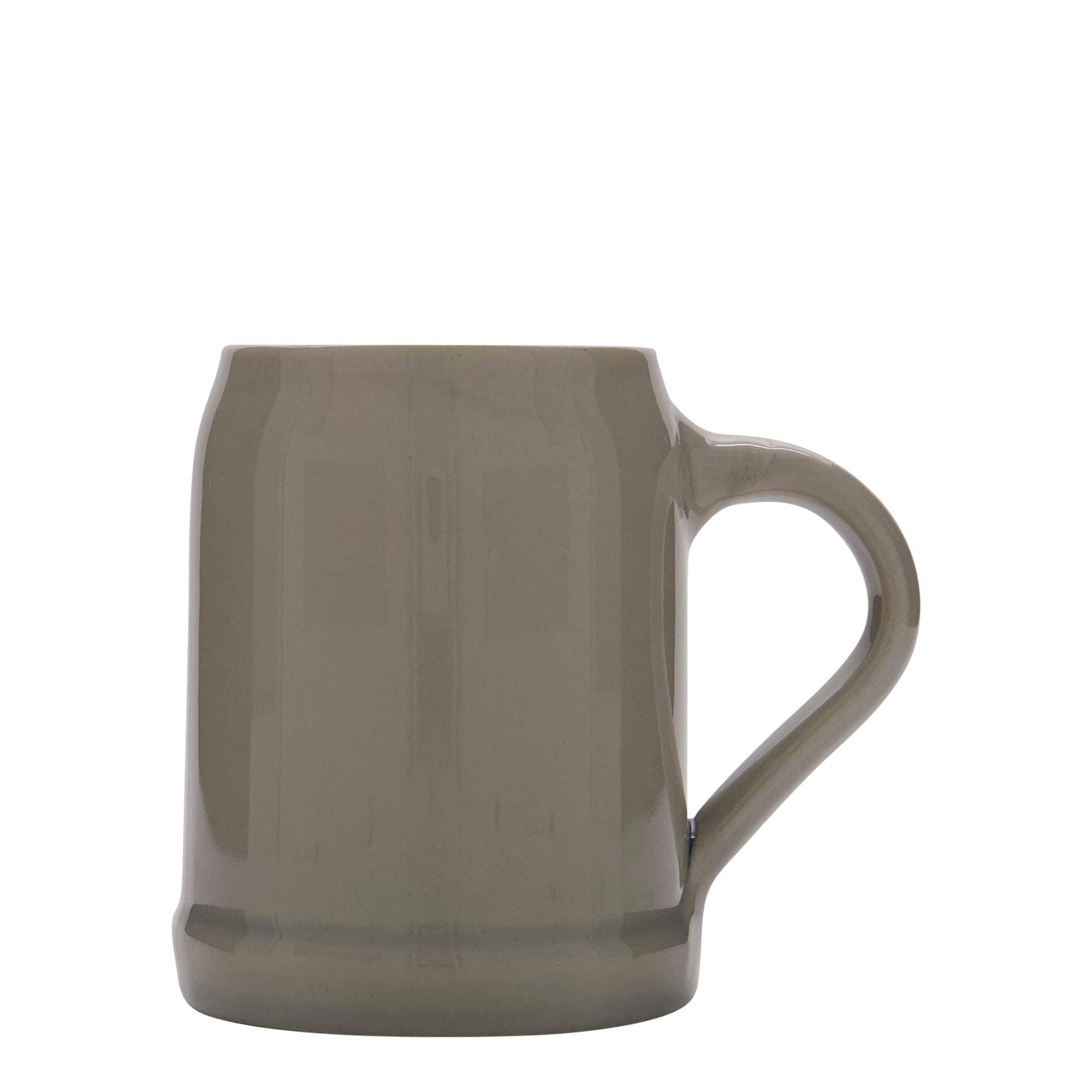 500 ml beer mug 'Kannenbäcker', ceramic, grey