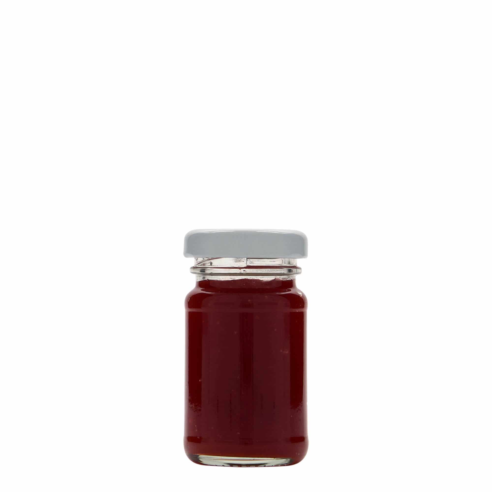 65 ml tall round jar, closure: twist off (TO 38)