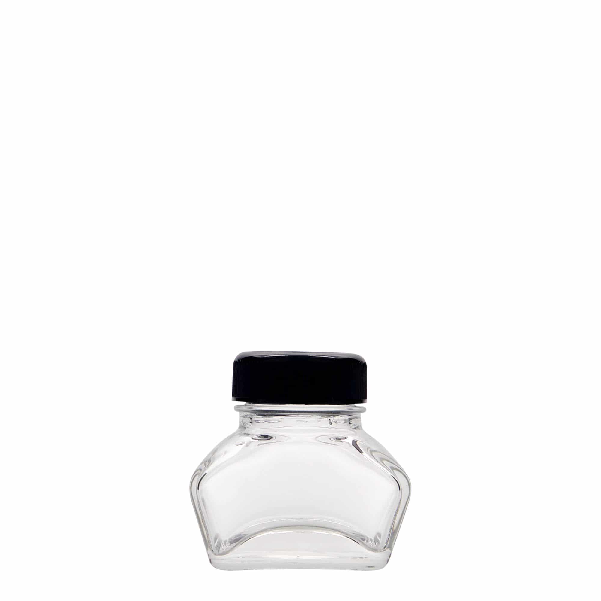 30 ml inkwell, rectangular, closure: screw cap