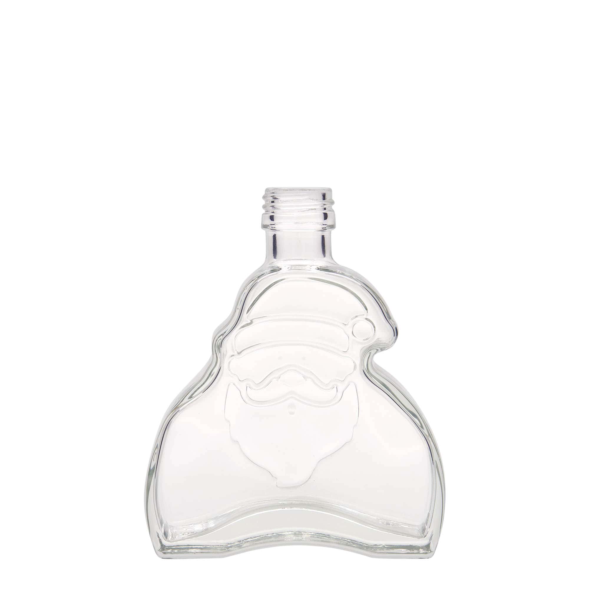 200 ml glass bottle 'Santa Claus', closure: PP 28