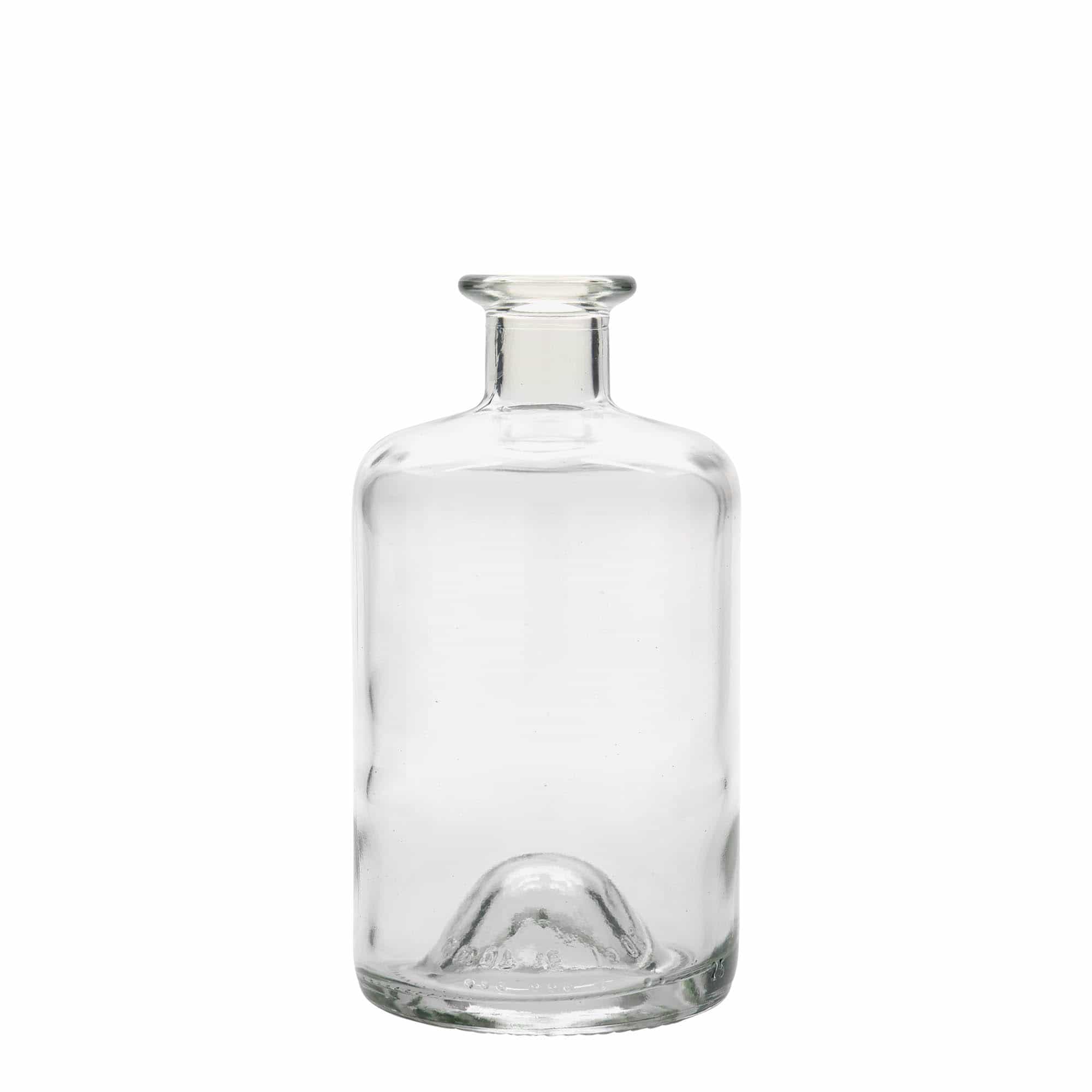 500 ml glass apothecary bottle, closure: cork