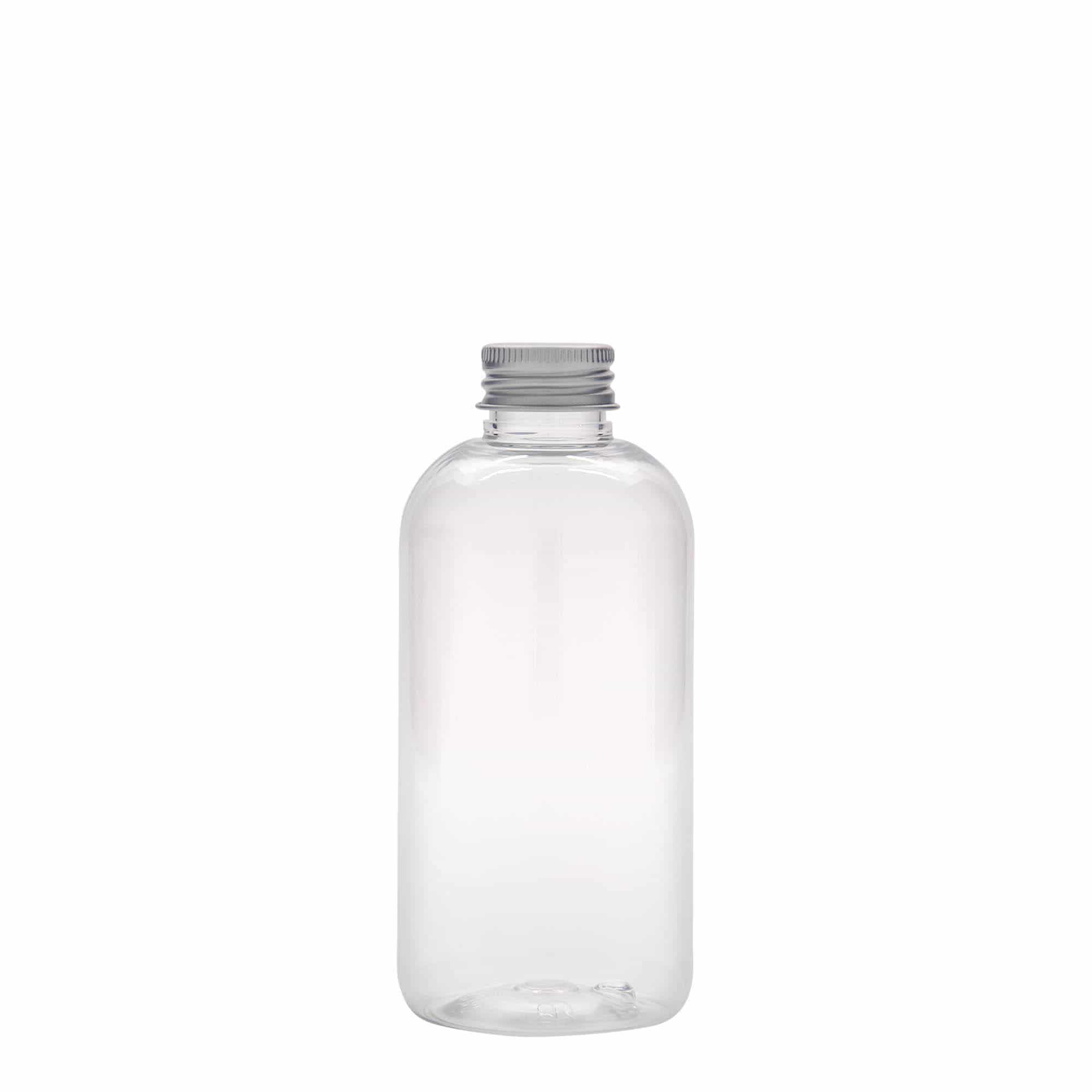 200 ml PET bottle 'Boston', plastic, closure: GPI 24/410