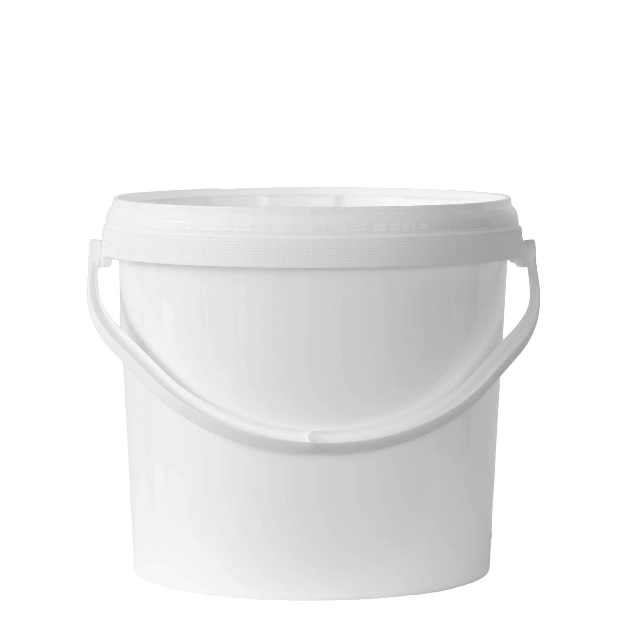 12.5 ml bucket, PP plastic, white