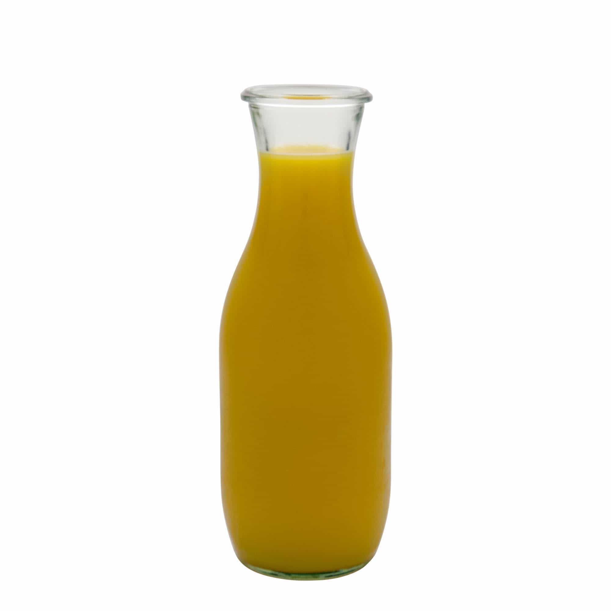 1,000 ml WECK juice bottle, closure: round rim