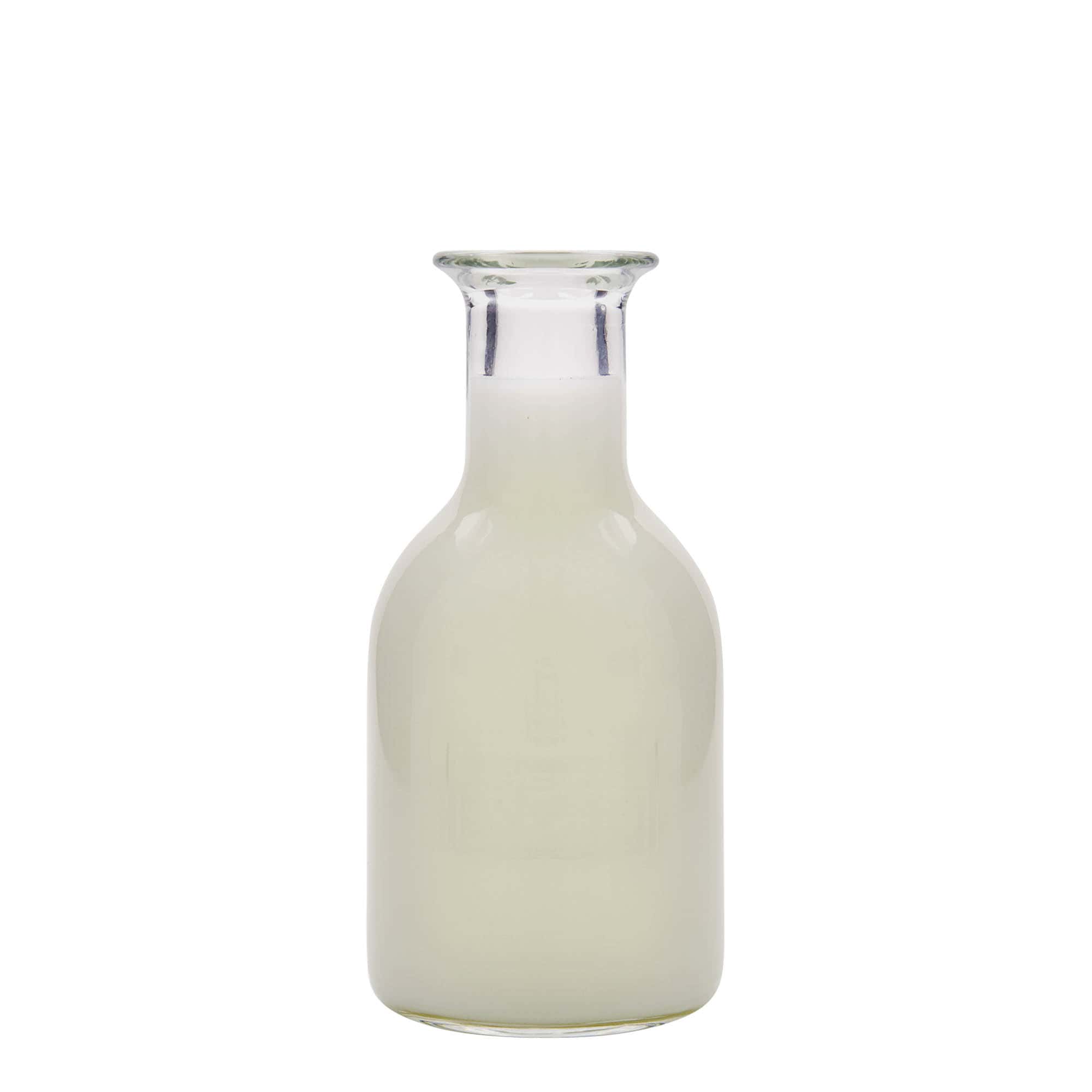 500 ml glass bottle 'Optima Latte', closure: cork