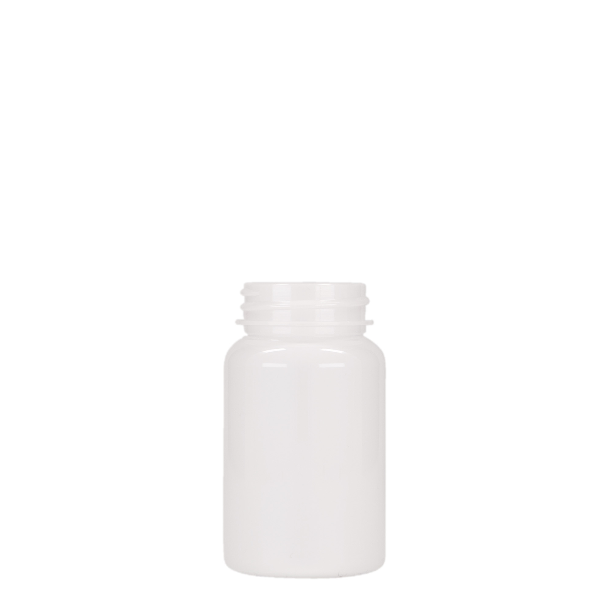 75 ml PET packer, plastic, white, closure: GPI 38/400