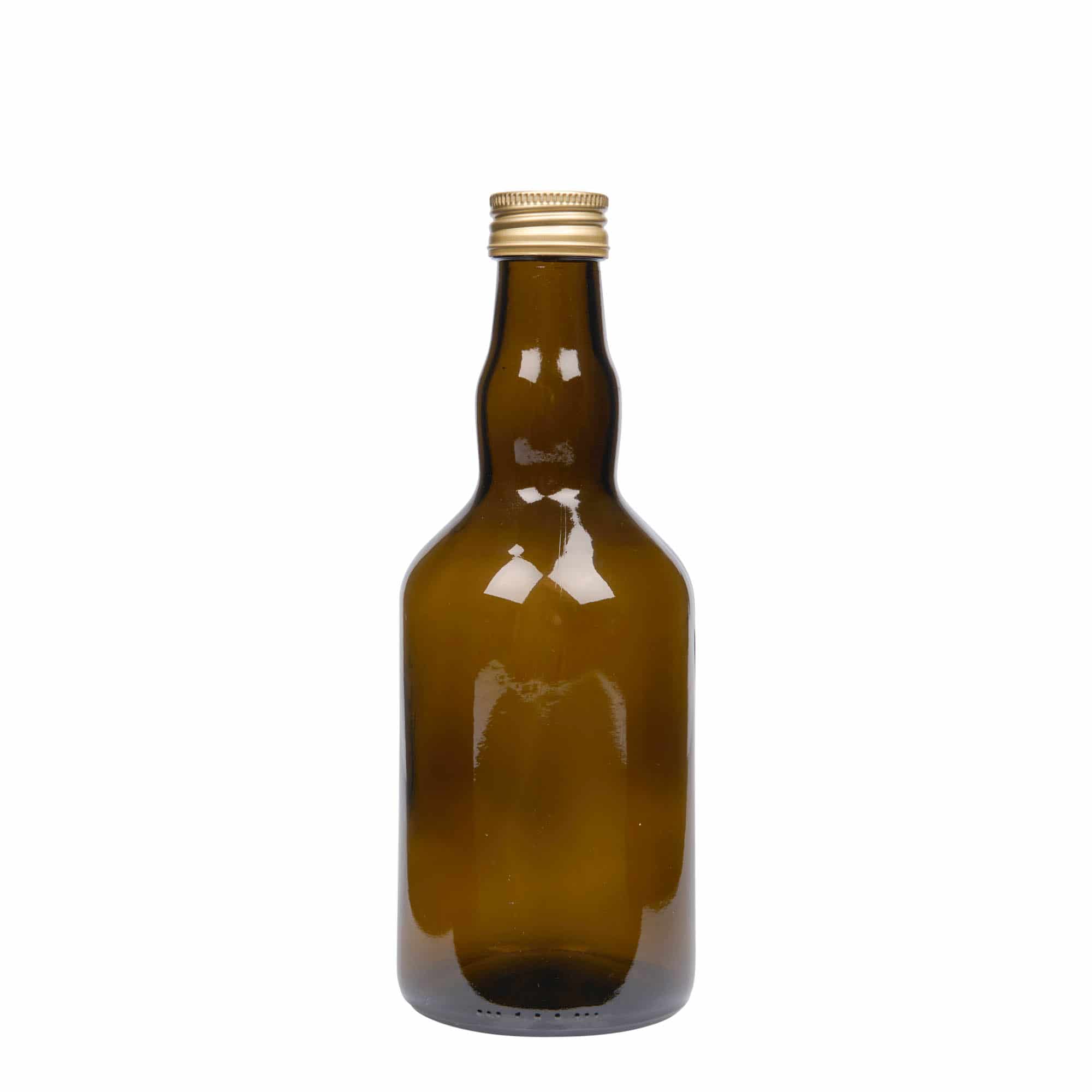 500 ml glass bottle 'Olona', antique green, closure: PP 31.5