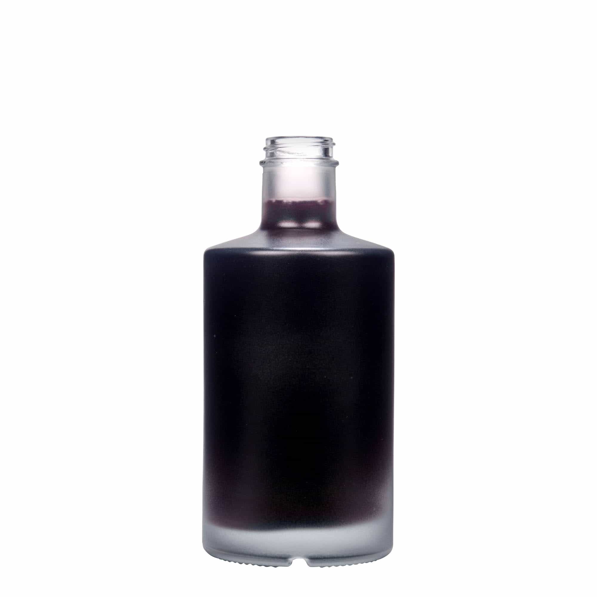 500 ml glass bottle 'Caroline', frosted, closure: GPI 33