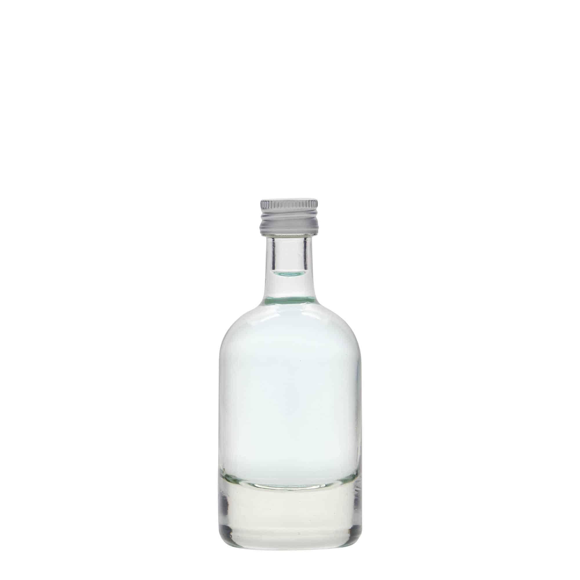 50 ml glass bottle 'Linea Uno', closure: PP 18