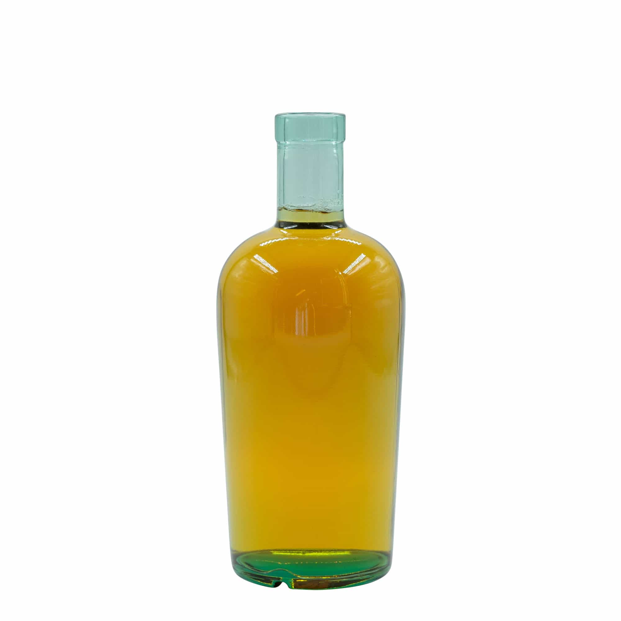 700 ml glass bottle 'Teo Light', mouth: cork