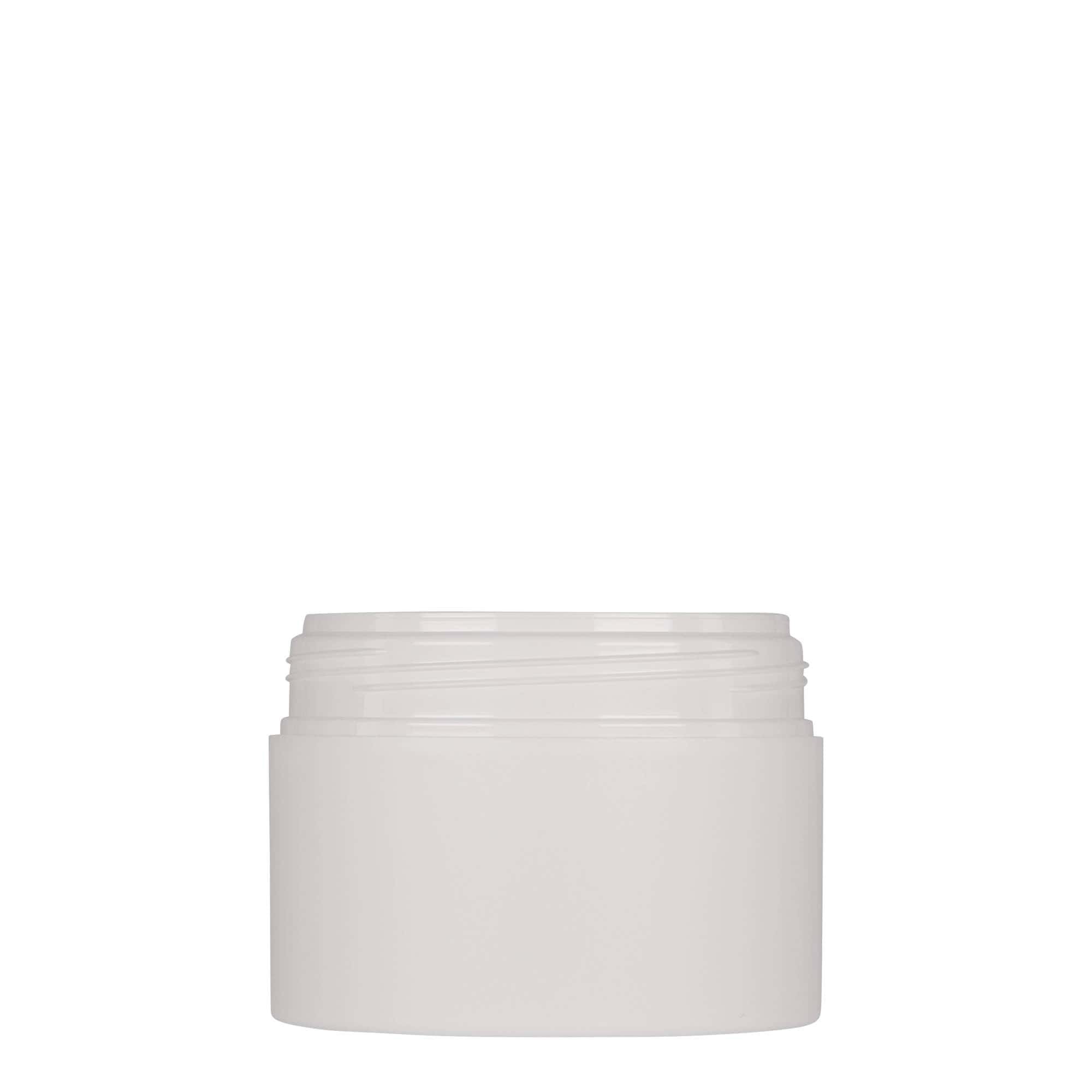 150 ml plastic jar 'Antonella', PP, white, closure: screw cap