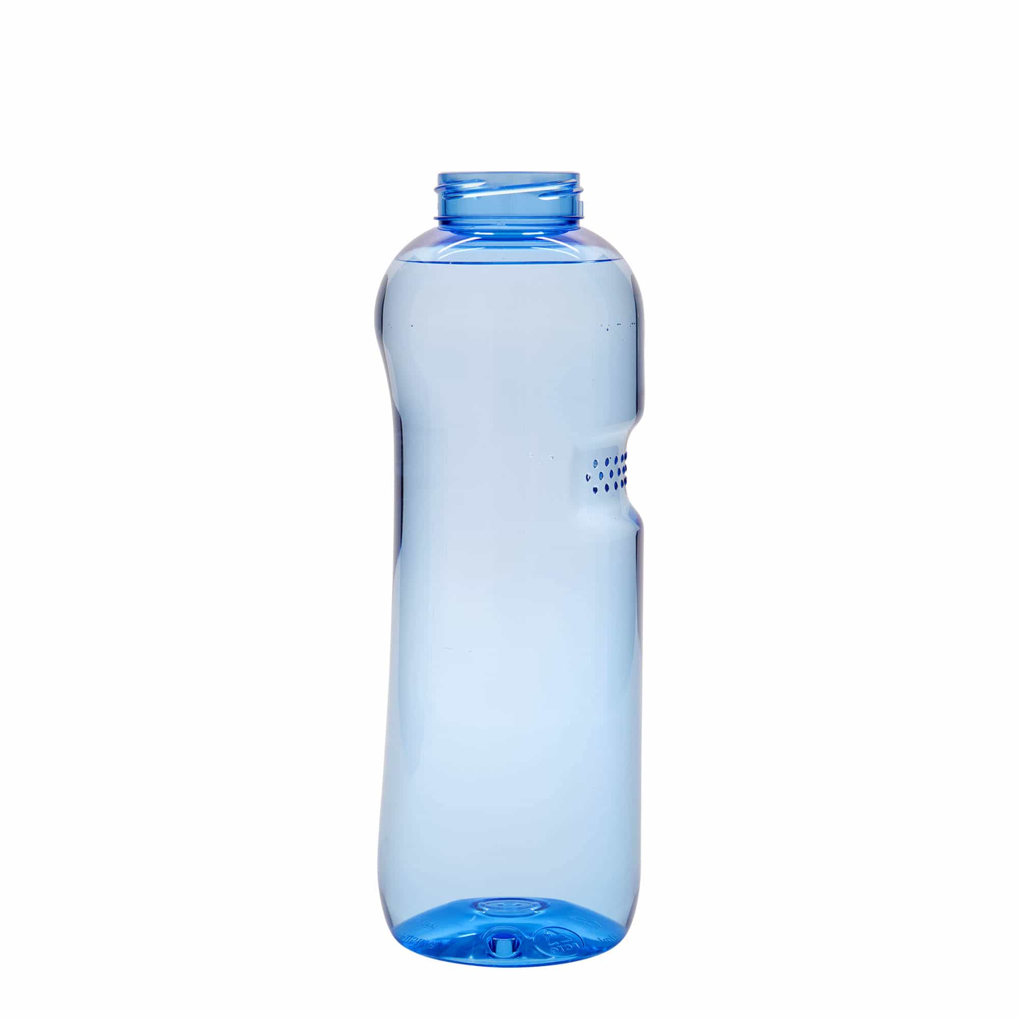 1,000 ml PET water bottle 'Kavodrink', plastic, blue