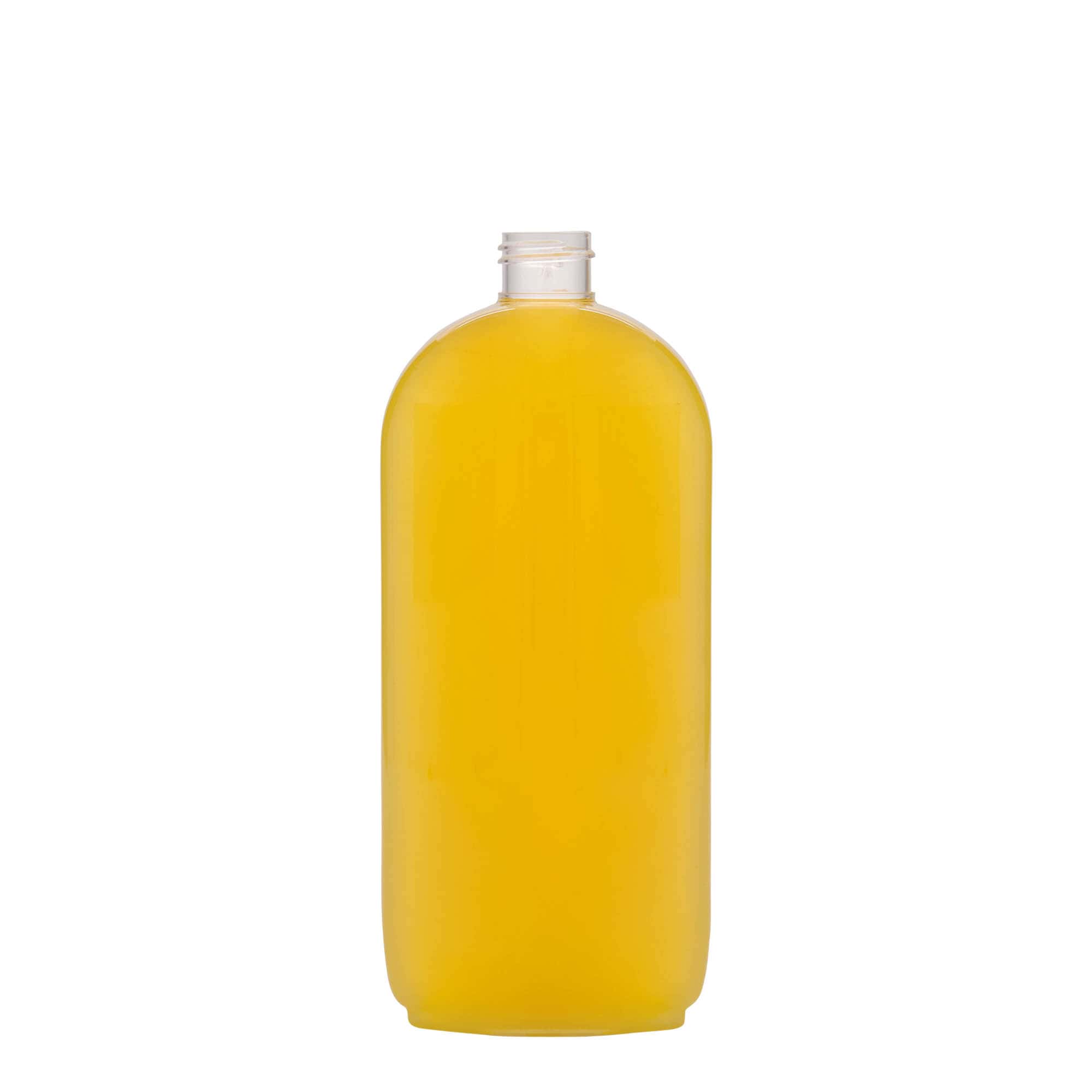 500 ml PET bottle 'Iris', oval, plastic, closure: GPI 24/410