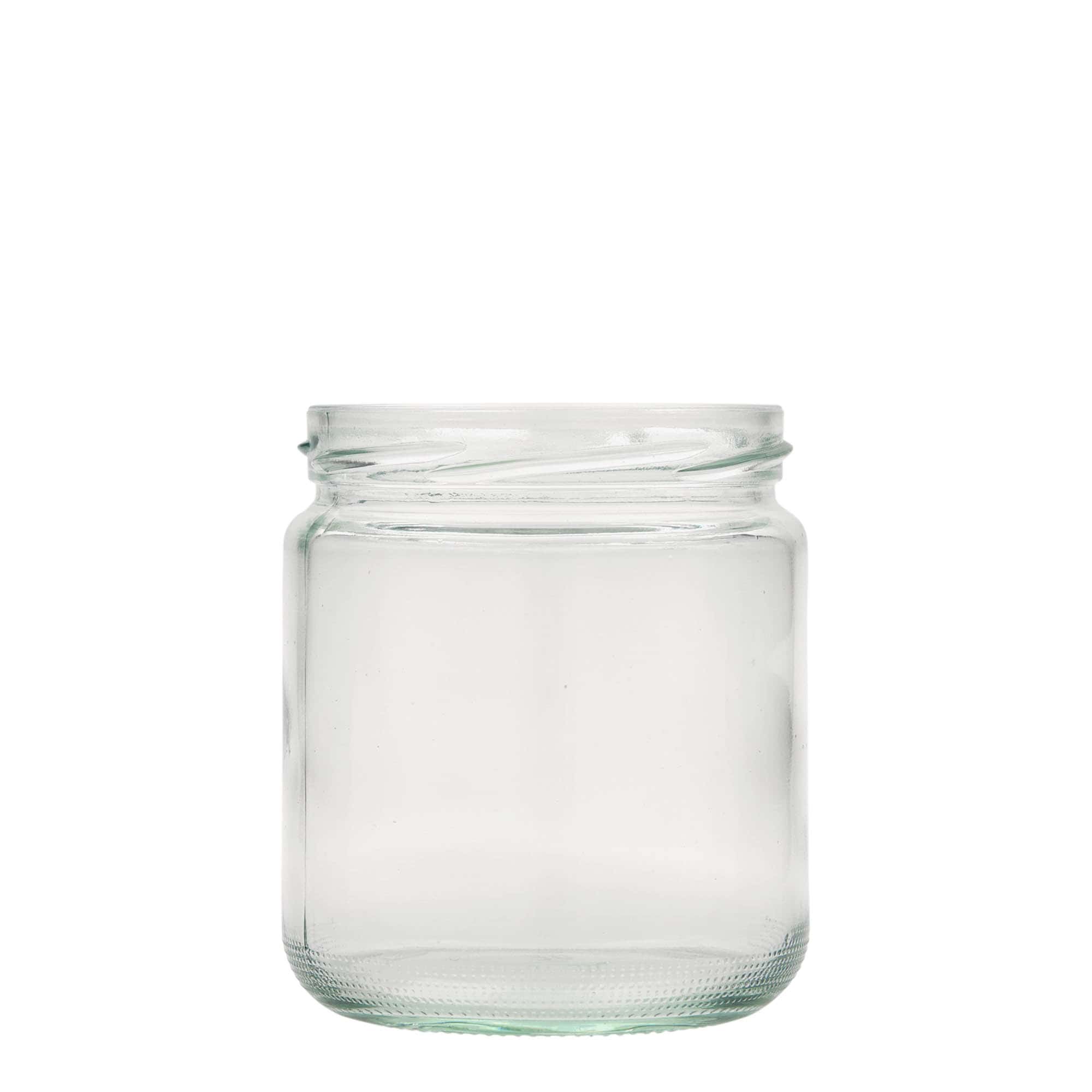 440 ml round jar, closure: twist off (TO 82)