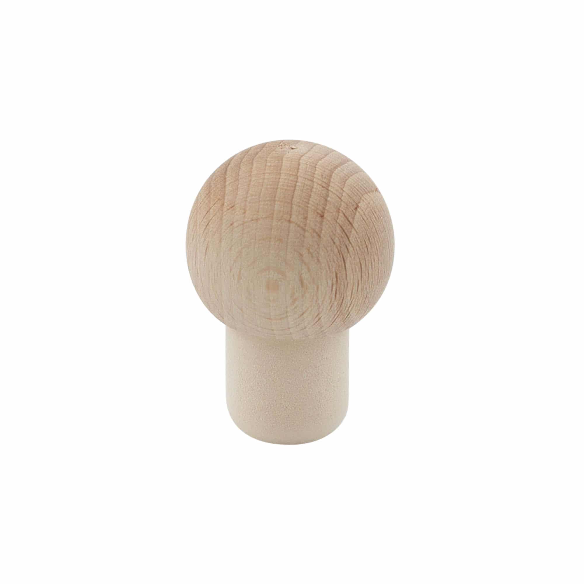 19 mm mushroom cork 'Sphere', wood, for opening: cork