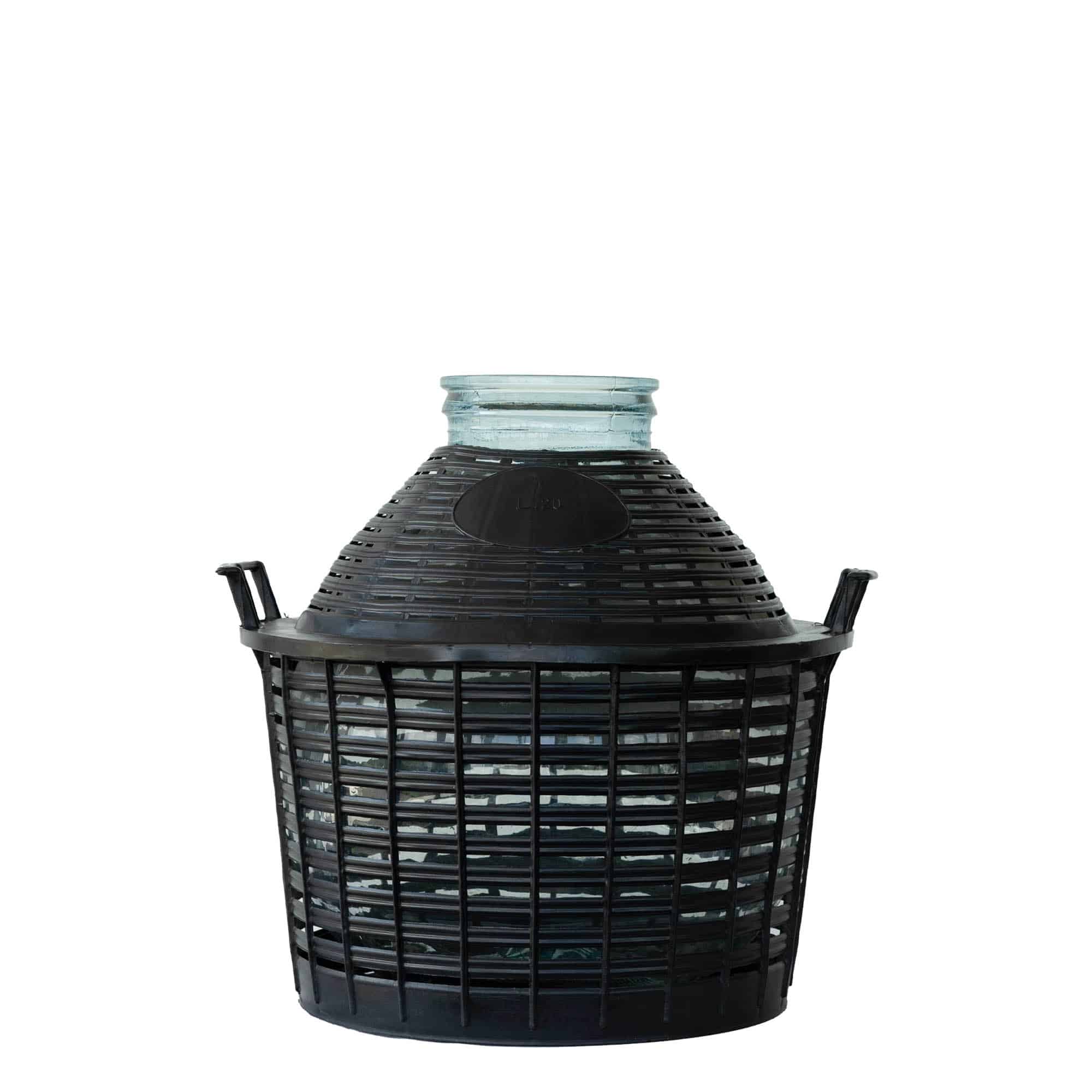 20 l wide neck carboy, glass, closure: screw cap