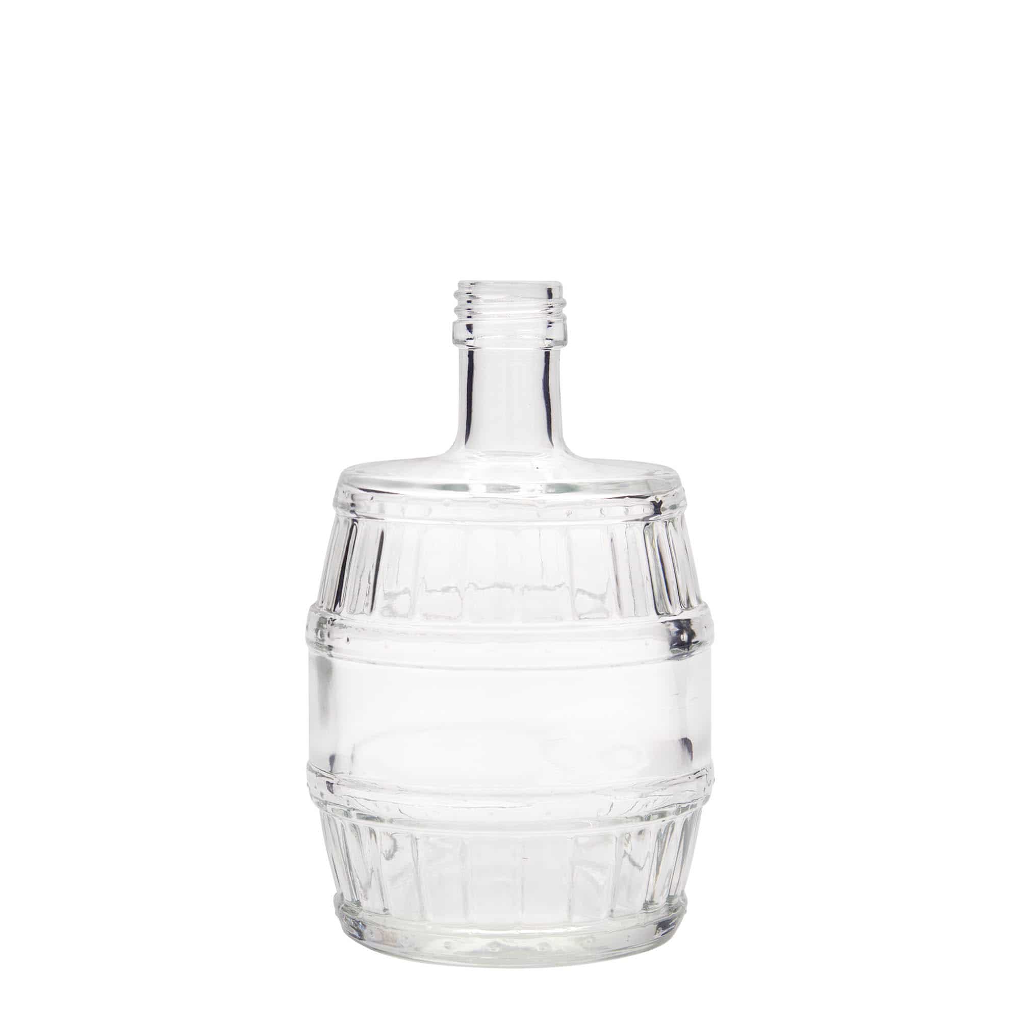 500 ml glass bottle 'Fass', closure: PP 28