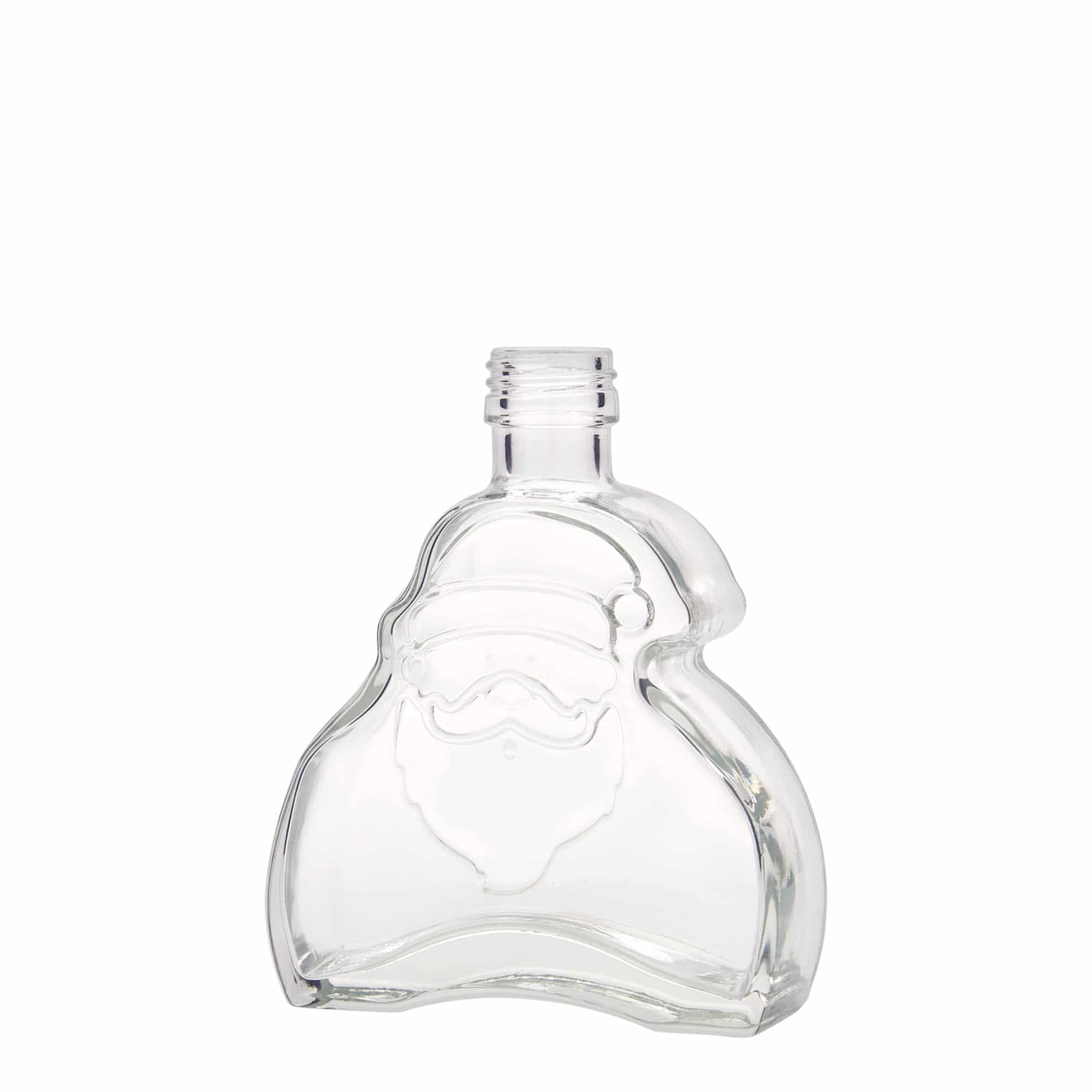 200 ml glass bottle 'Santa Claus', closure: PP 28