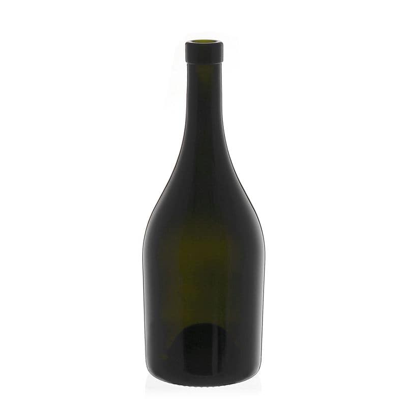 750 ml wine bottle 'Exclusive', antique green, closure: cork