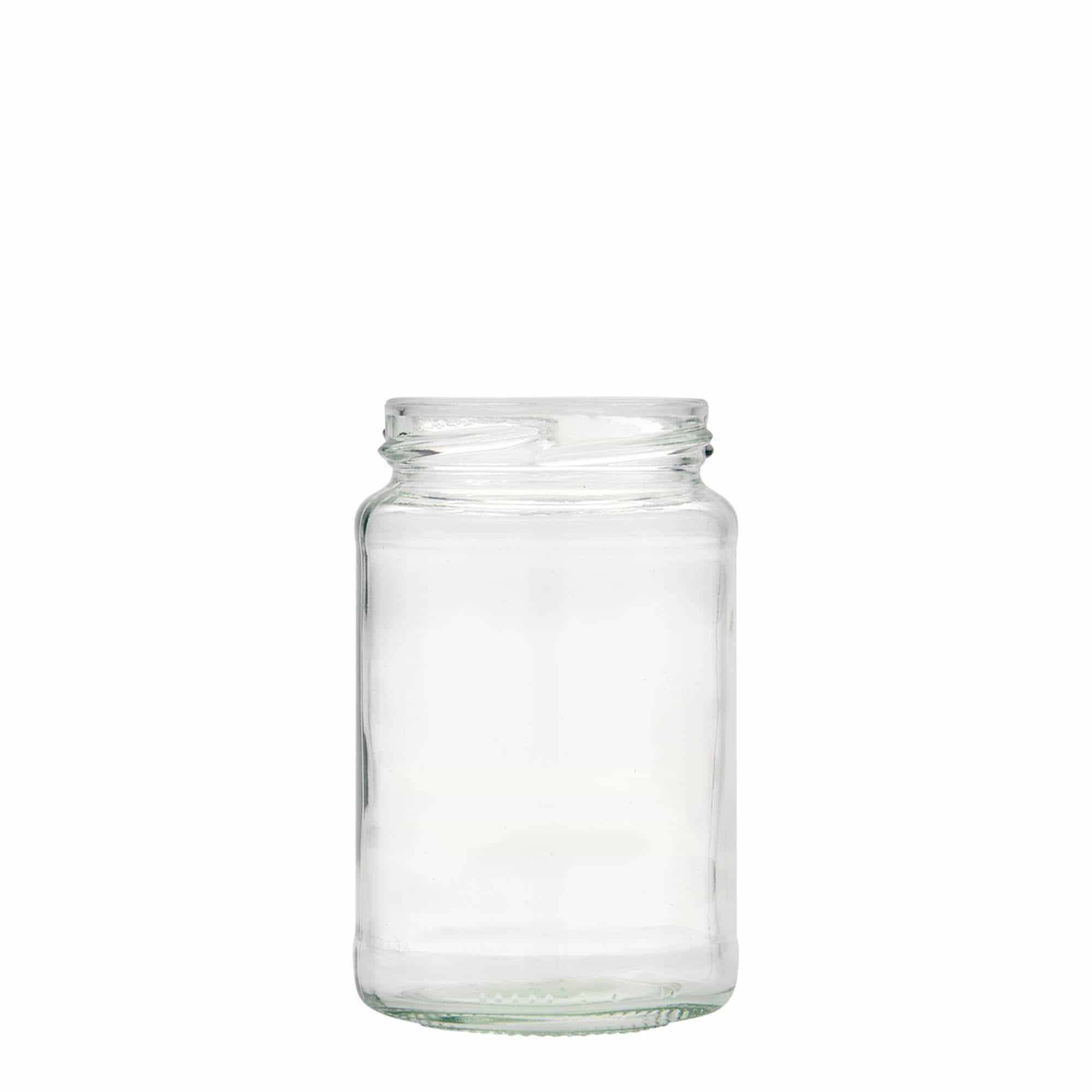 225 ml tall round jar, closure: twist off (TO 58)