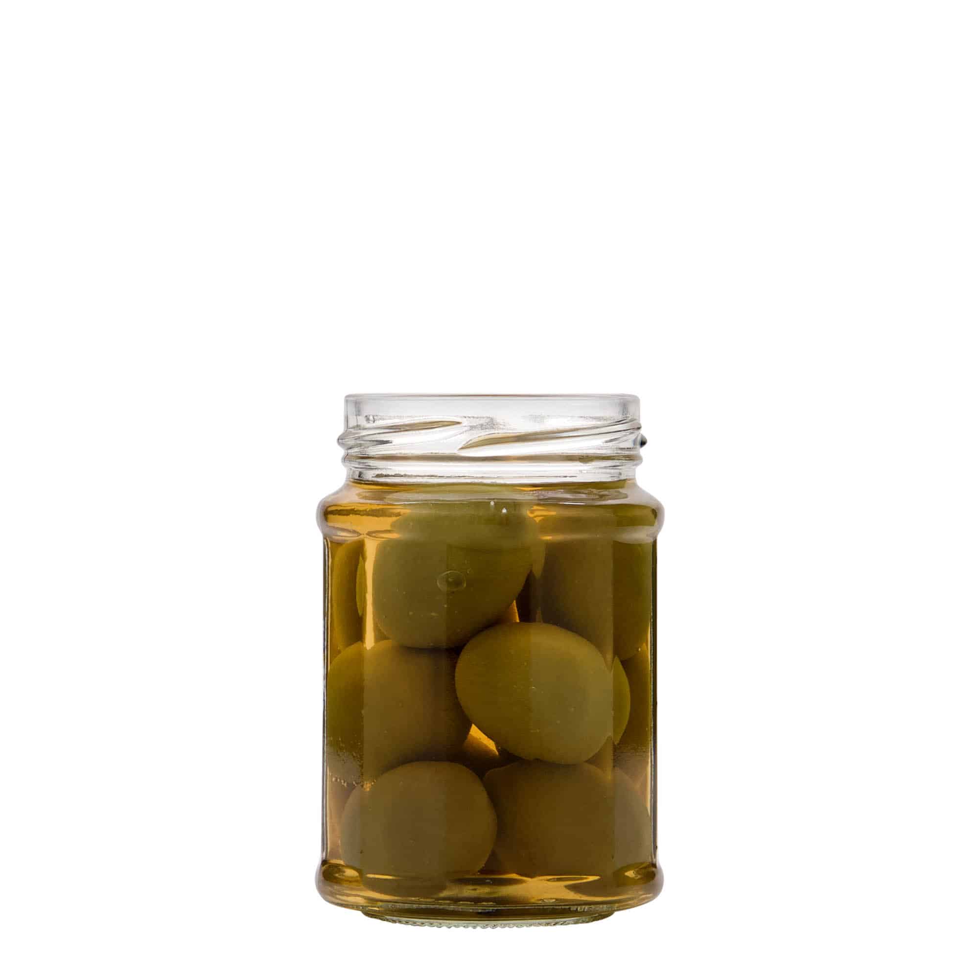 192 ml multifaceted jar, twelve-sided, closure: twist off (TO 58)