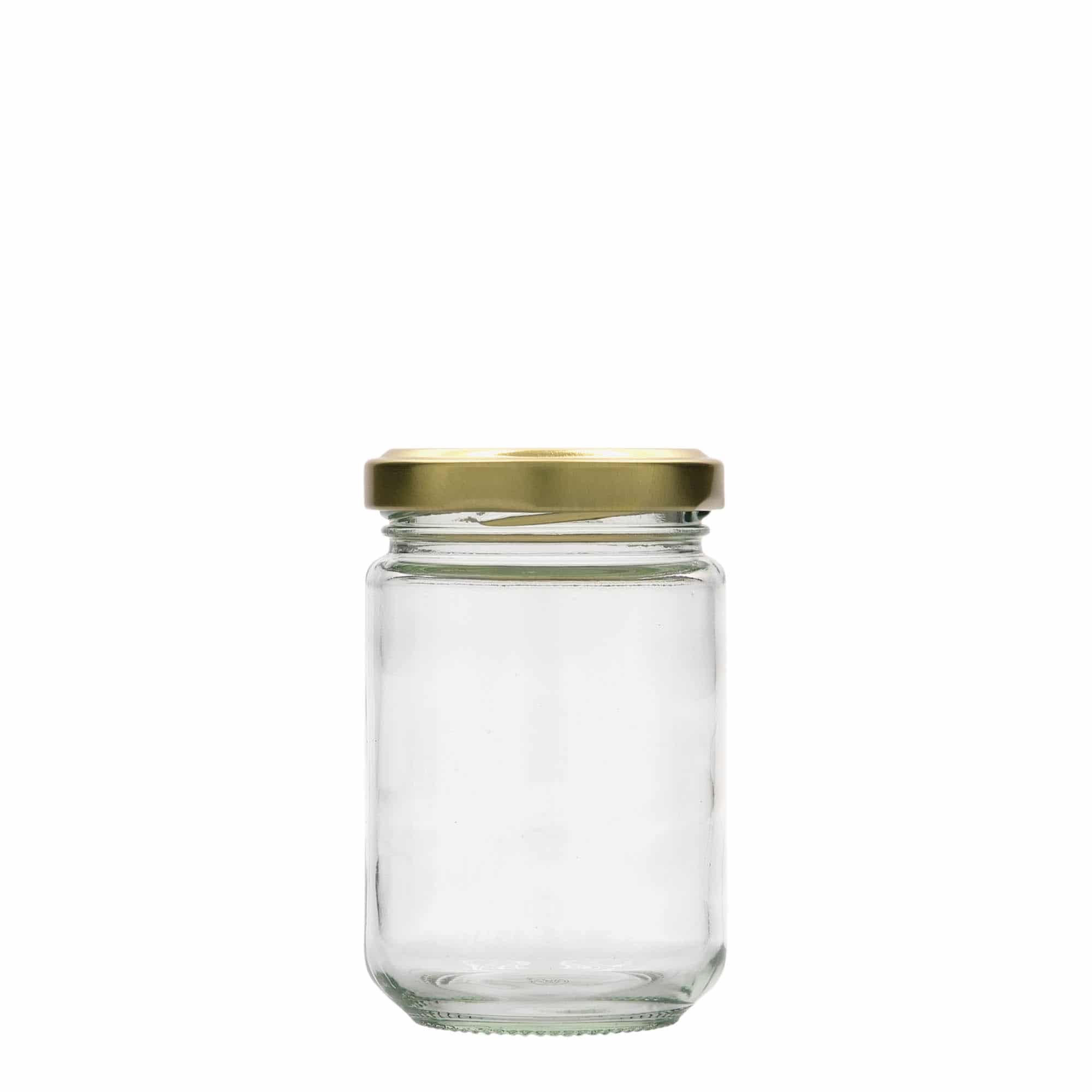 156 ml tall round jar, closure: twist off (TO 53)