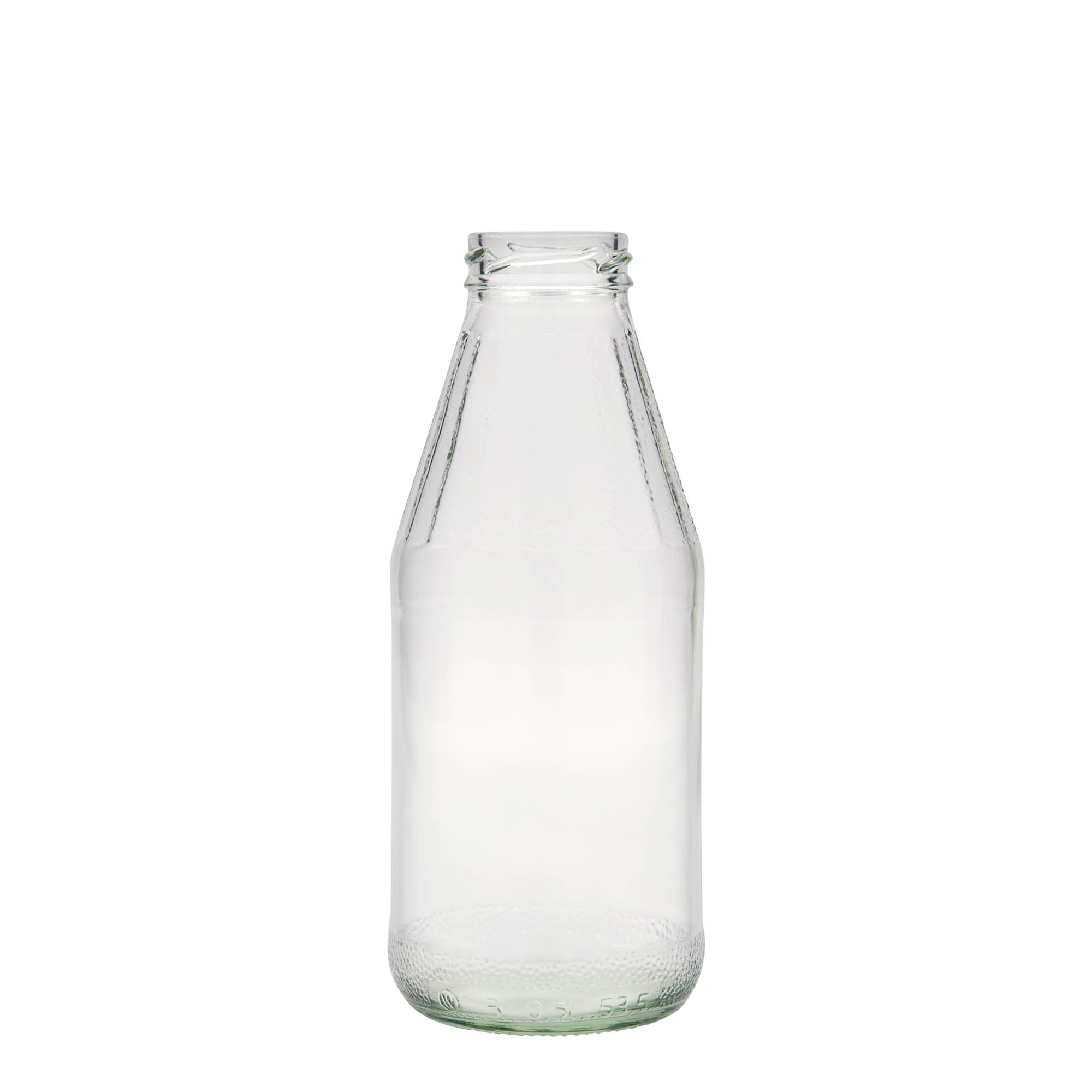 500 ml wide neck universal bottle, glass, closure: twist off (TO 43)