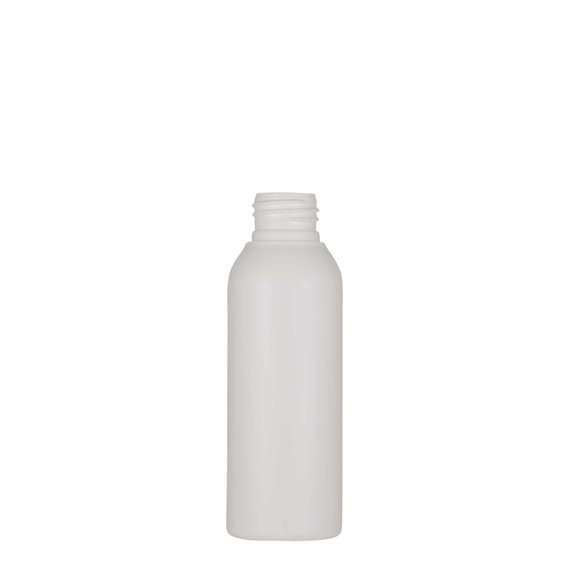 100 ml plastic bottle 'Tuffy', HDPE, white, closure: GPI 24/410