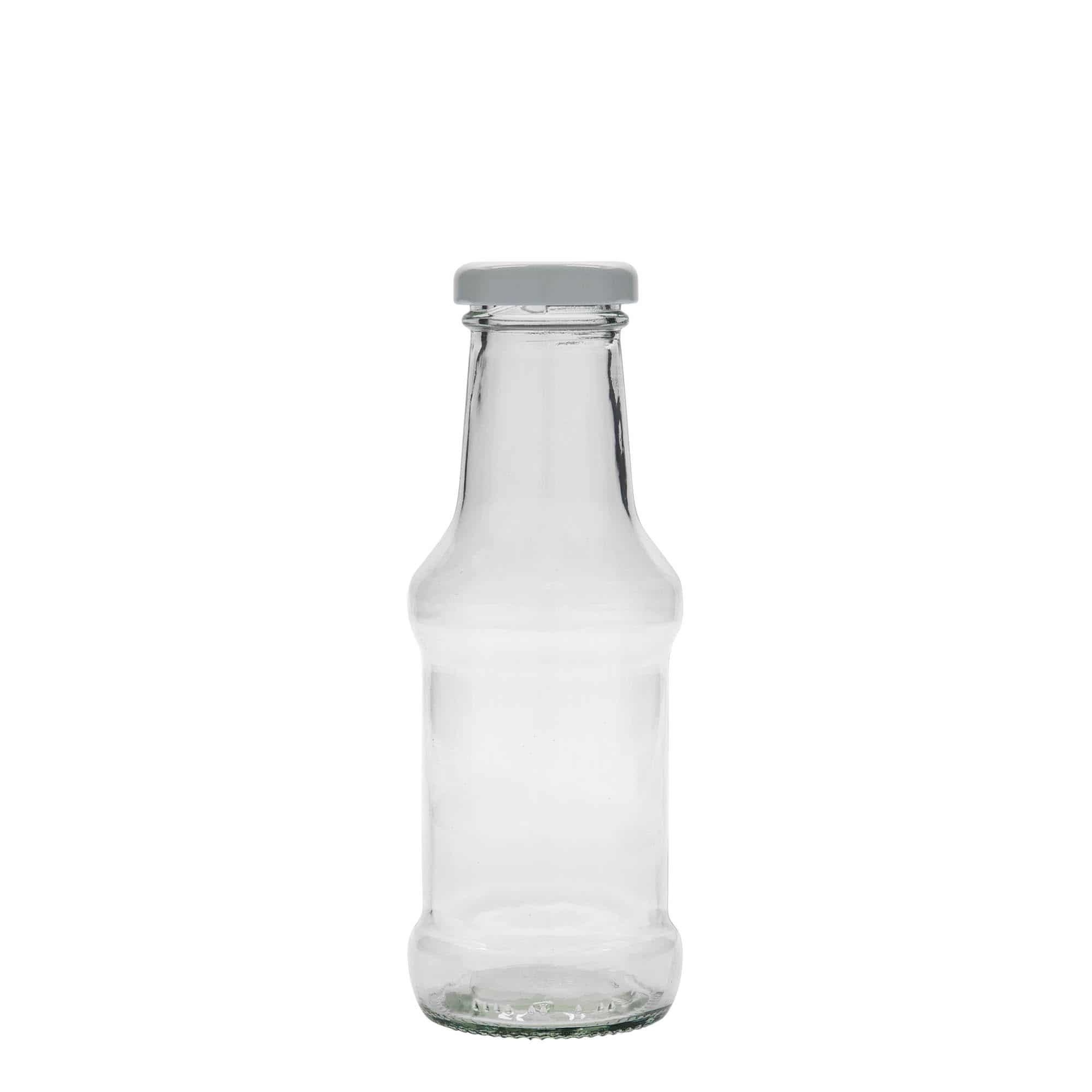 250 ml condiment bottle, glass, closure: twist off (TO 38)