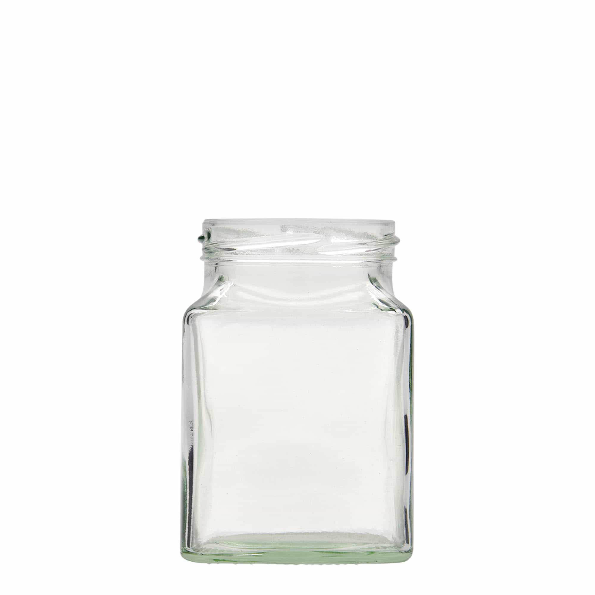 314 ml square jar, closure: twist off (TO 63)