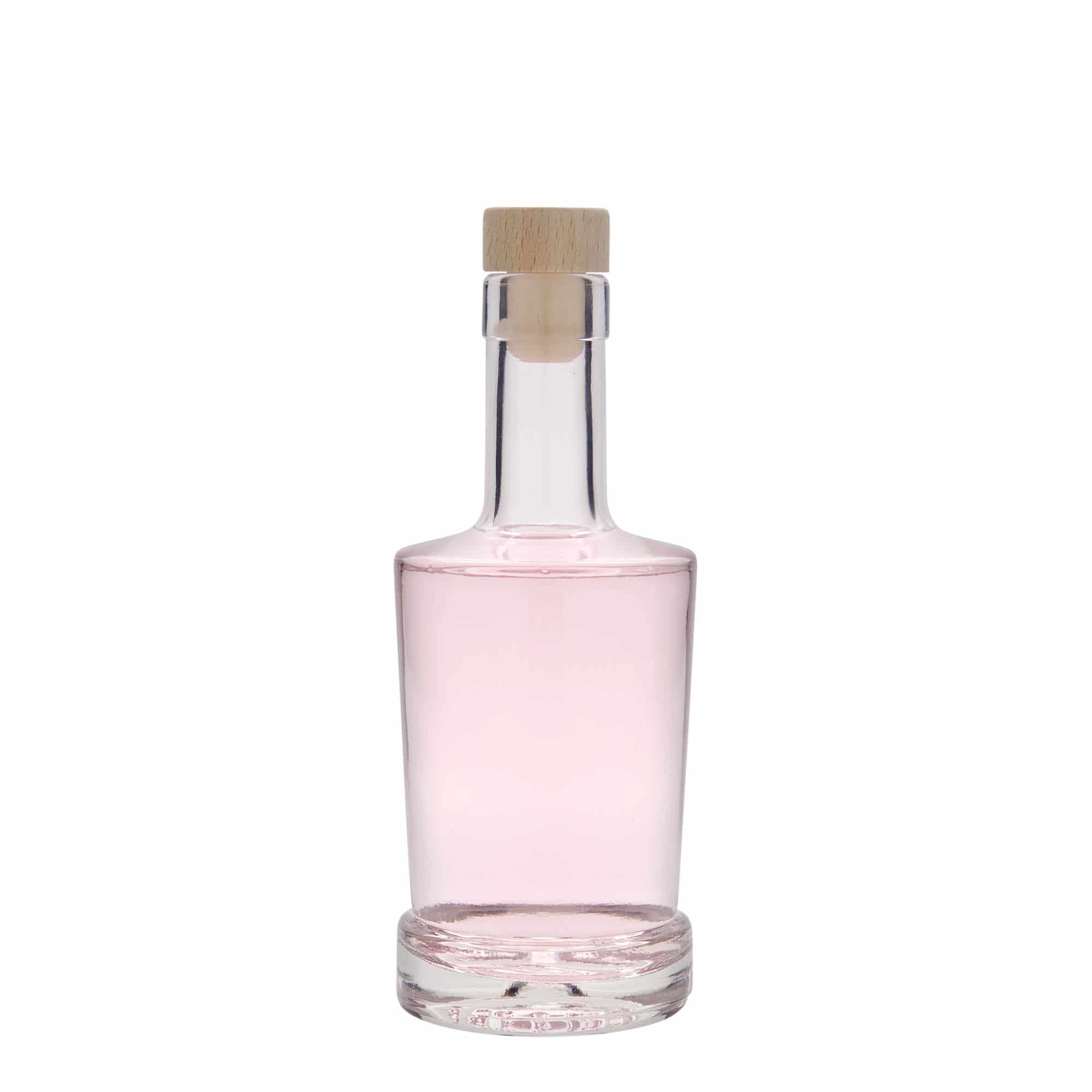 250 ml glass bottle 'Deborah', closure: cork