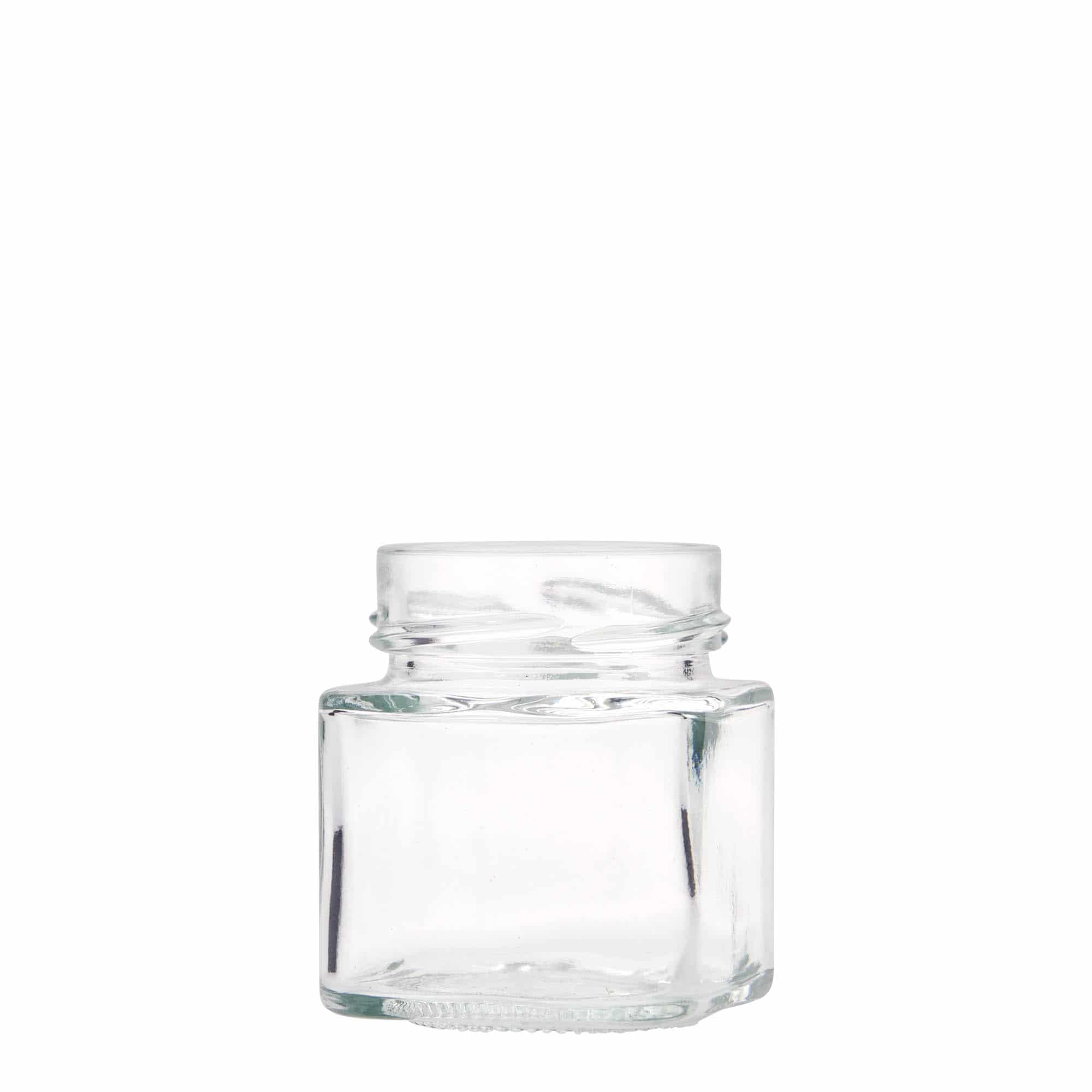 156 ml square jar 'Funny', closure: deep twist off (DTO 58)