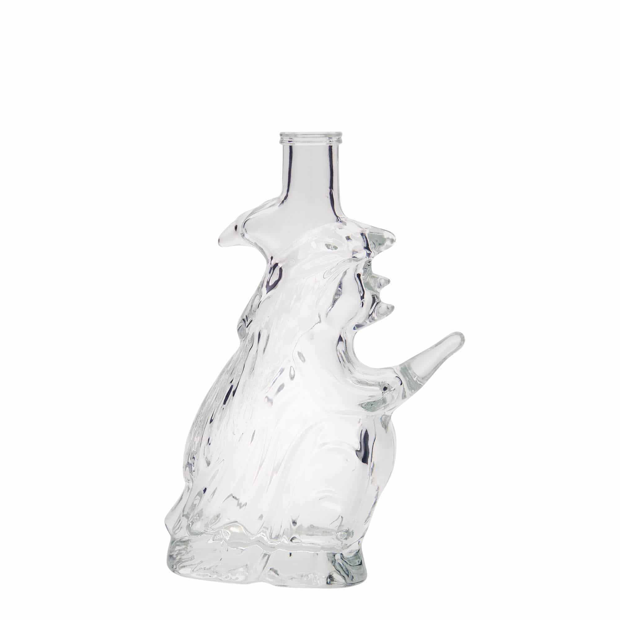 200 ml glass bottle 'Witch', closure: cork