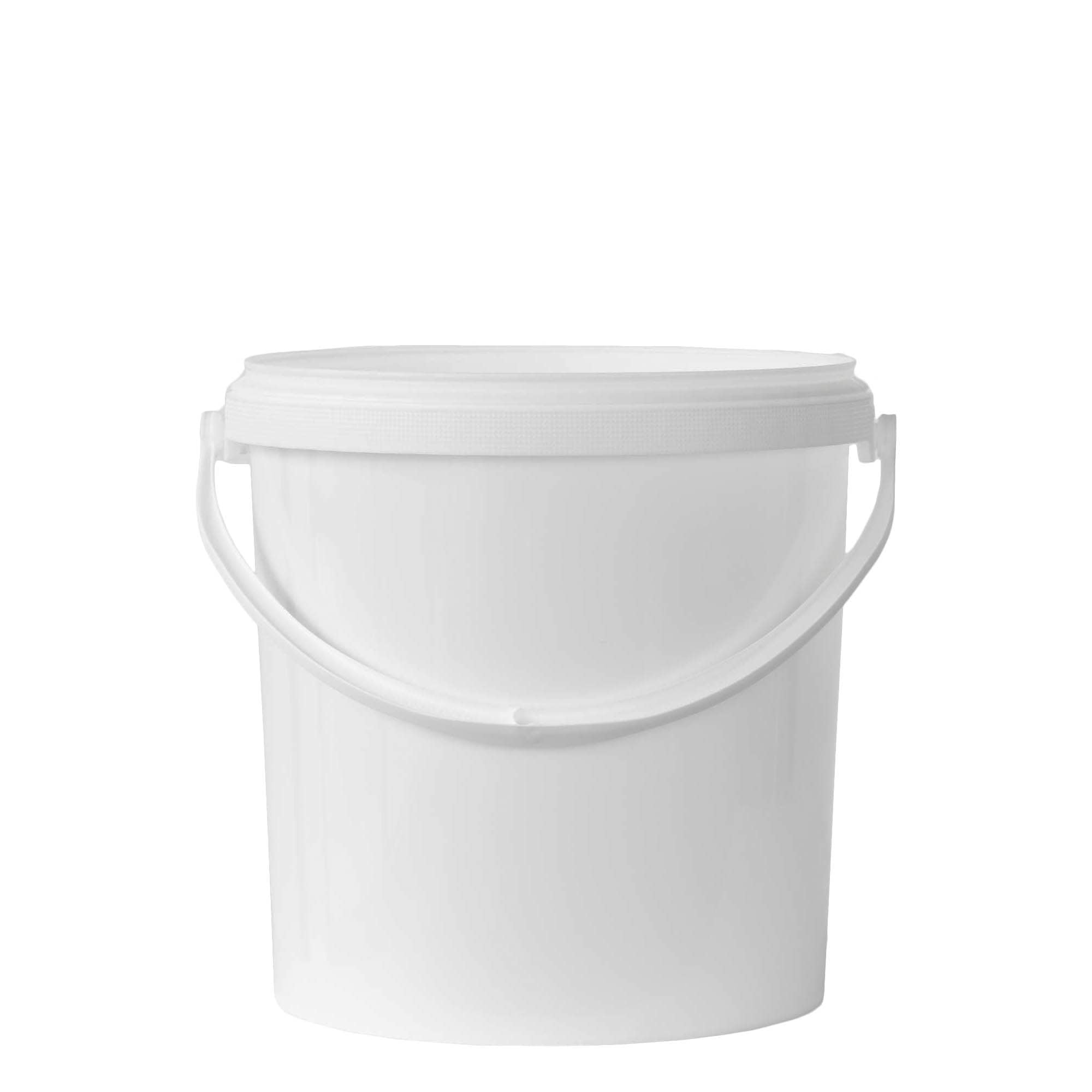 10 l bucket, PP plastic, white